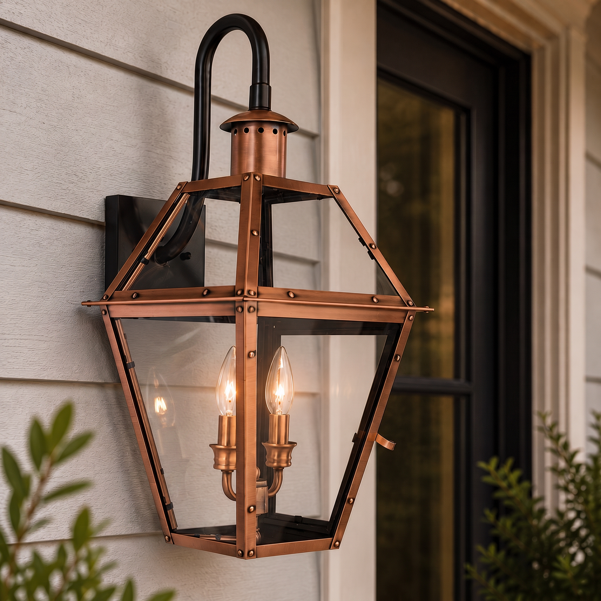 Quoizel Rue De Royal venkovní nástěnná lucerna 22,5" bronz