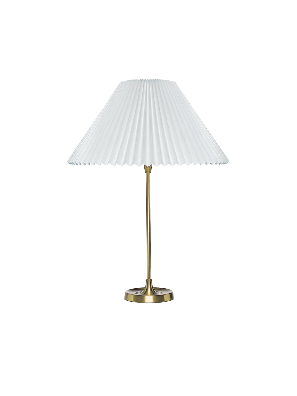 Le Klint 307 stolní lampa mosaz papírové stínidlo