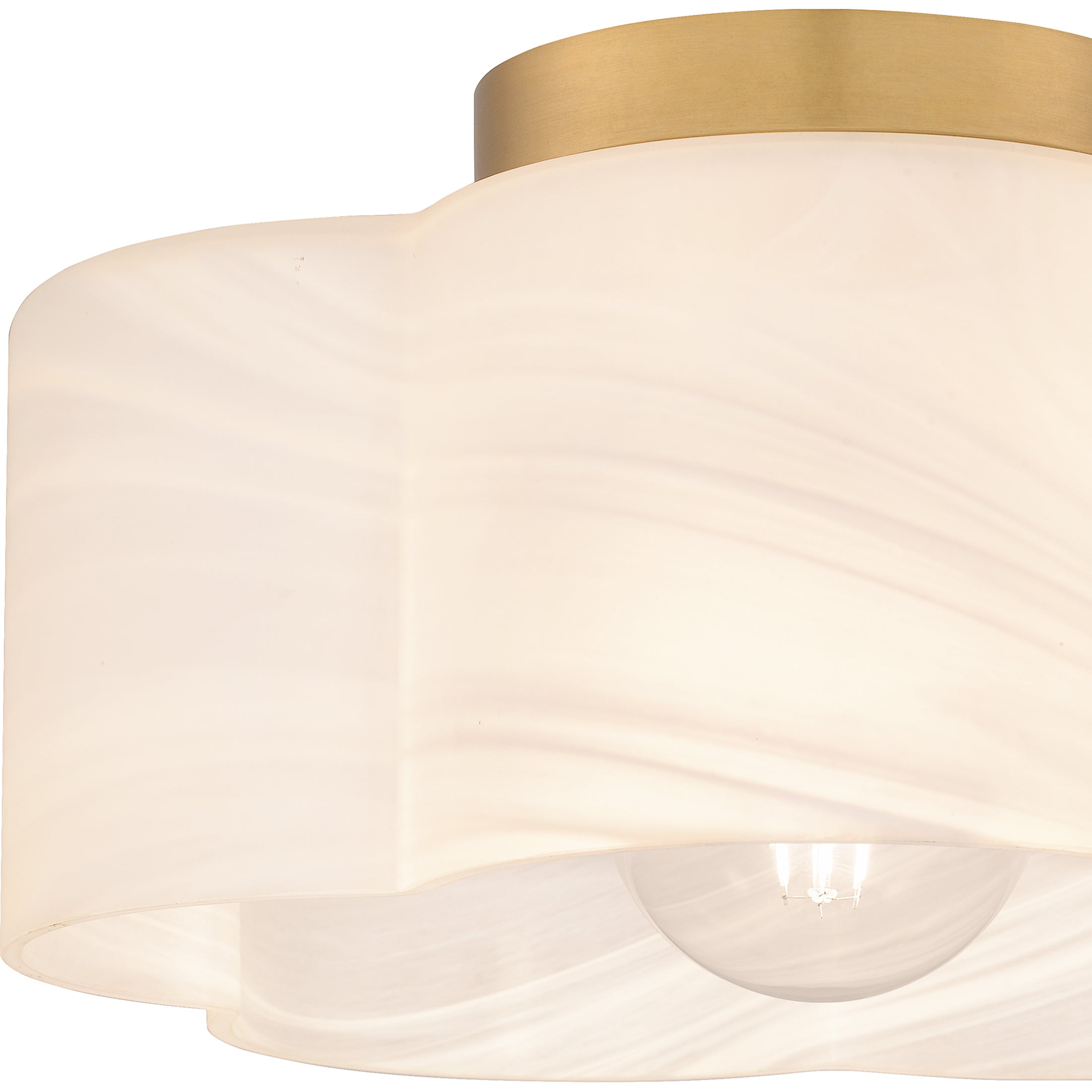 Quoizel Lilly Semi-Flush stropní svítidlo černé