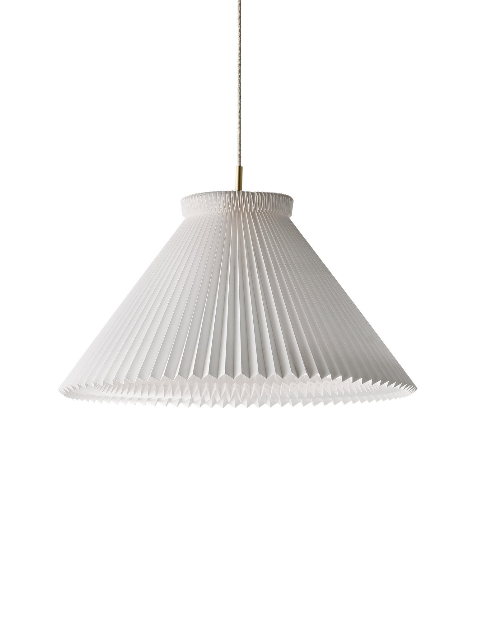 Le Klint 1 Mega závěsné svítidlo 60 cm s mosazí