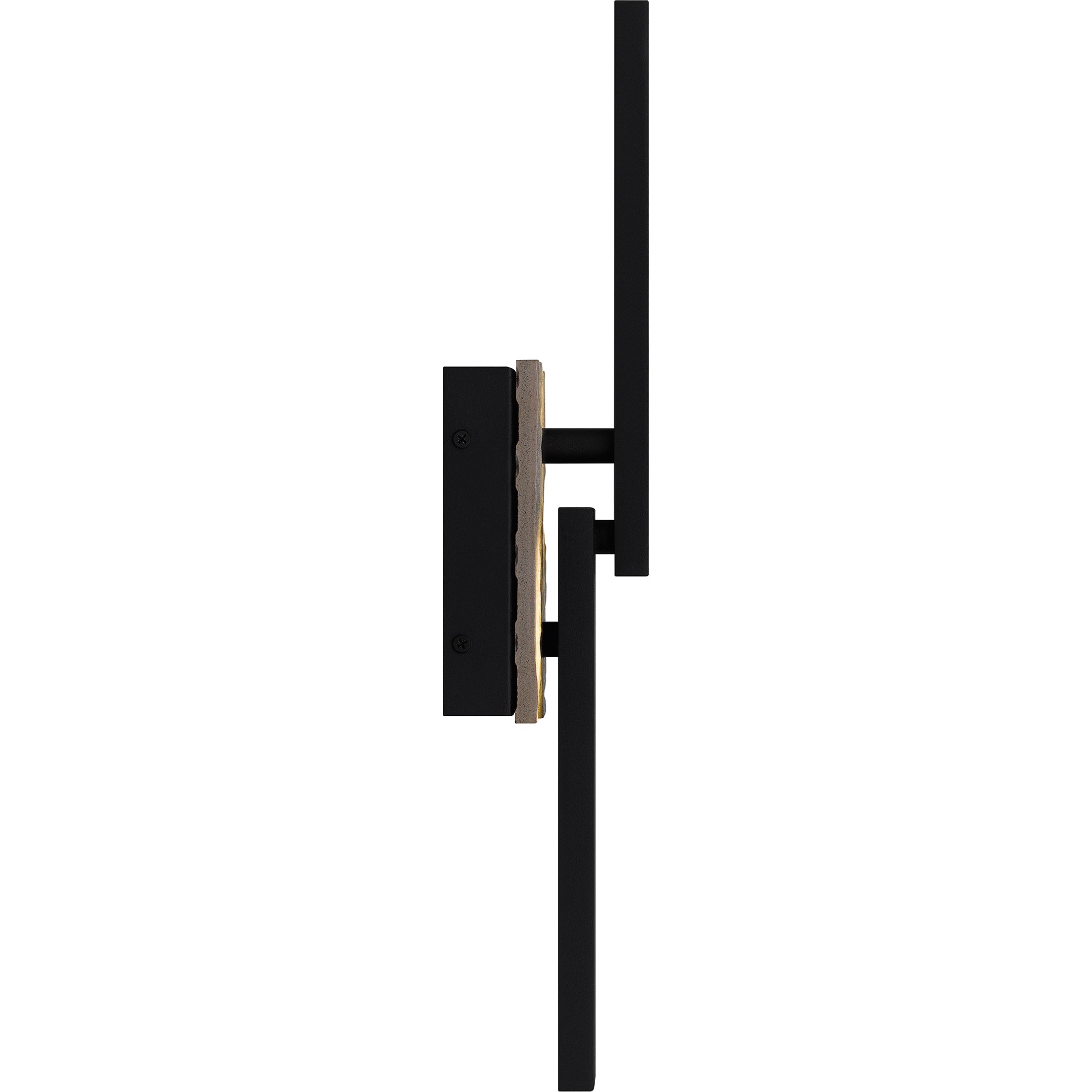 Quoizel Todman venkovní nástěnné svítidlo earth black LED
