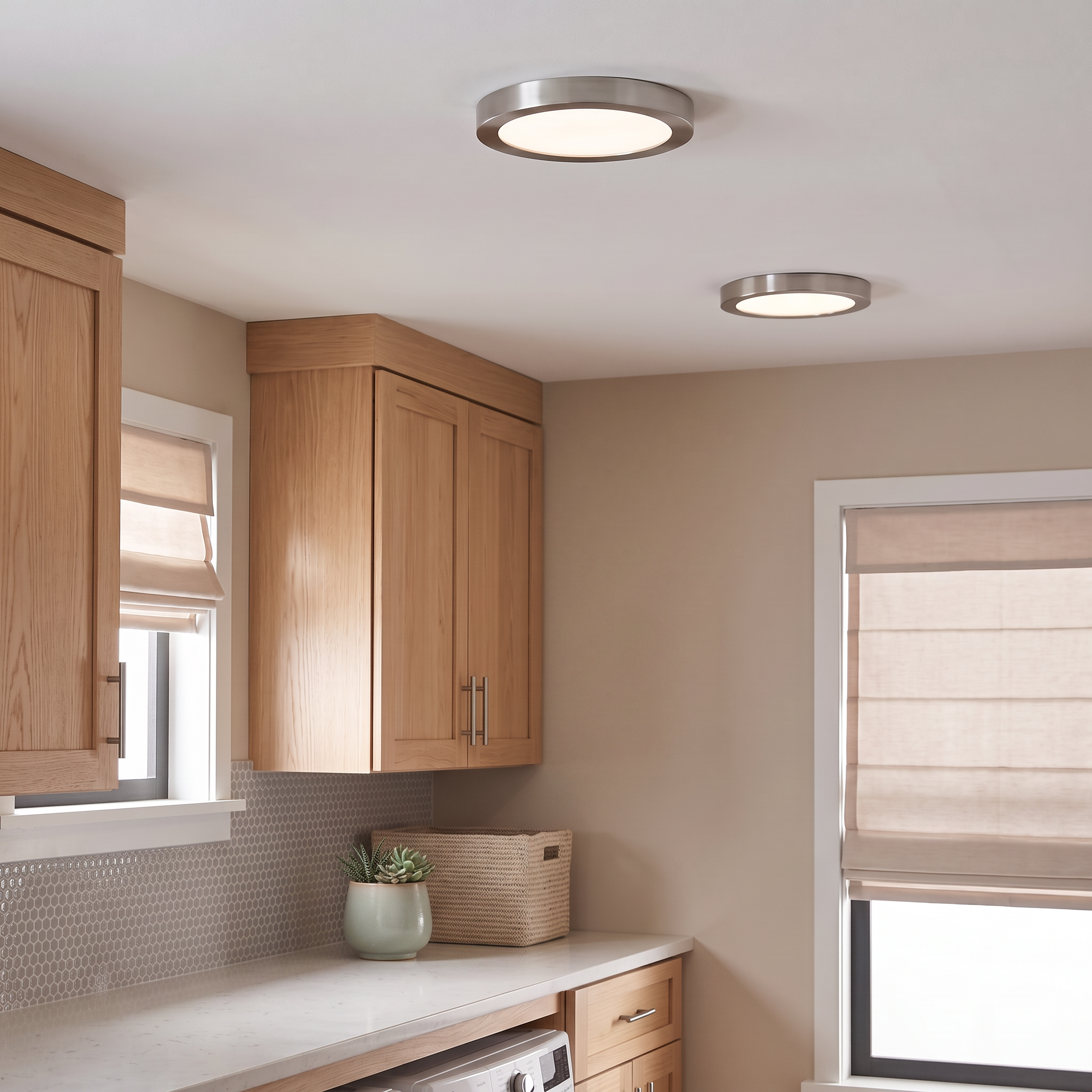 Quoizel Outskirts Flush Mount stropní svítidlo 11" LED