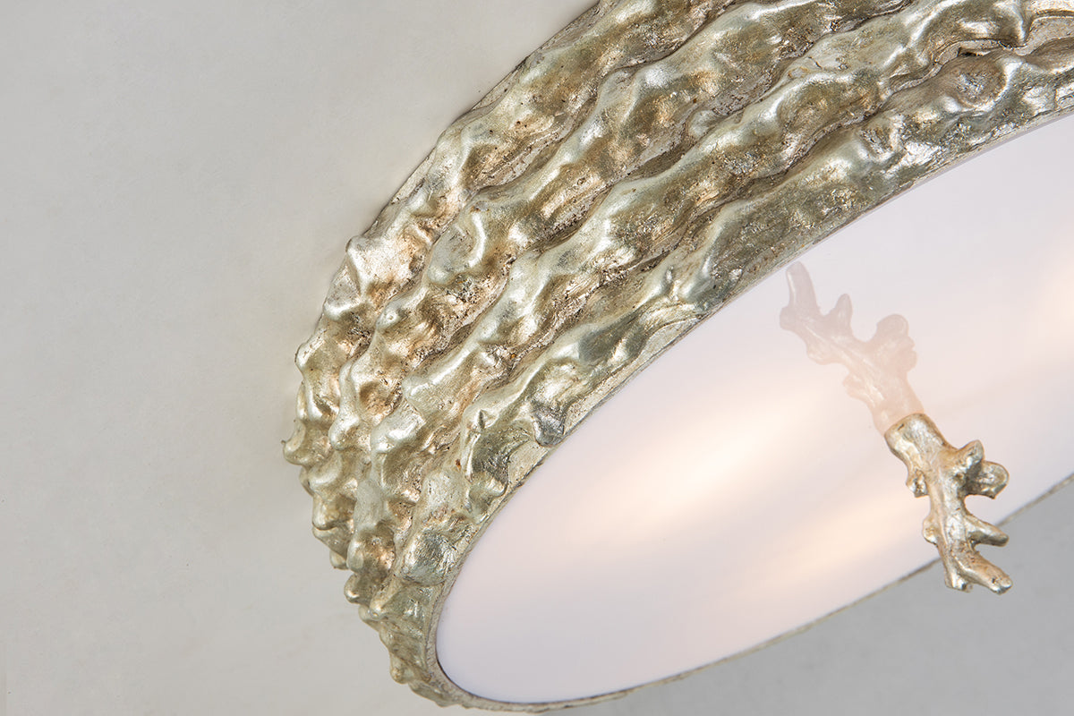Gilded Nola Trellis 16 stropní svítidlo putty