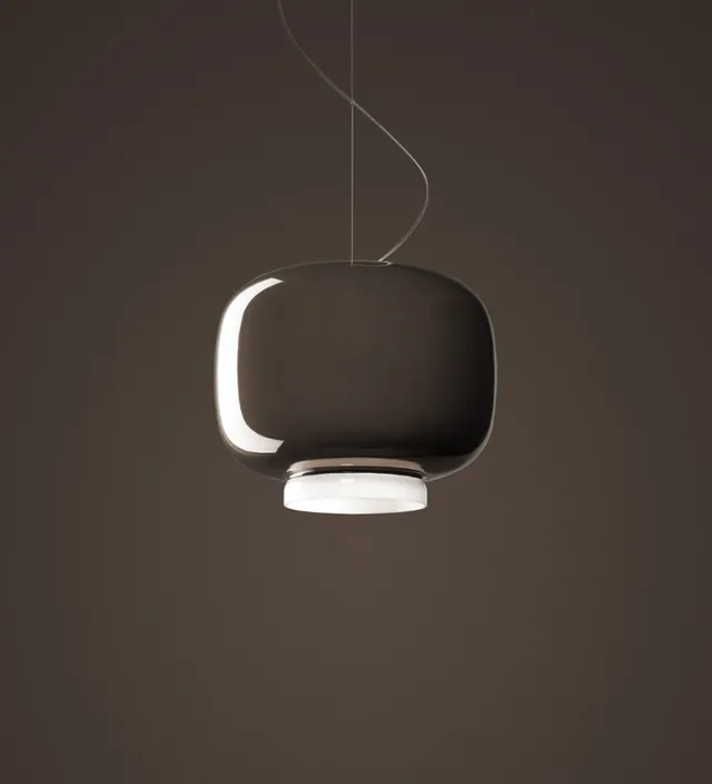 Foscarini Chouchin 3 závěsná lampa šedá kompaktní