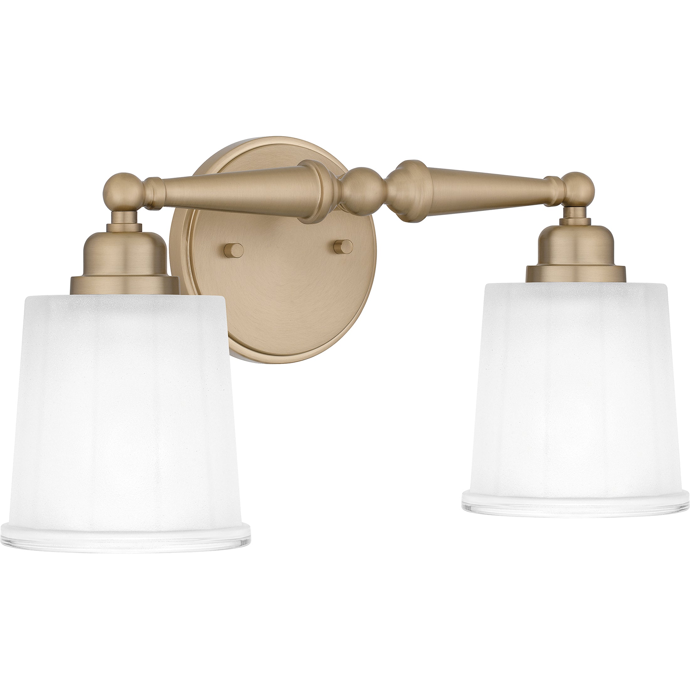 Quoizel Cecilia Bath Light koupelnové svítidlo Brushed Nickel