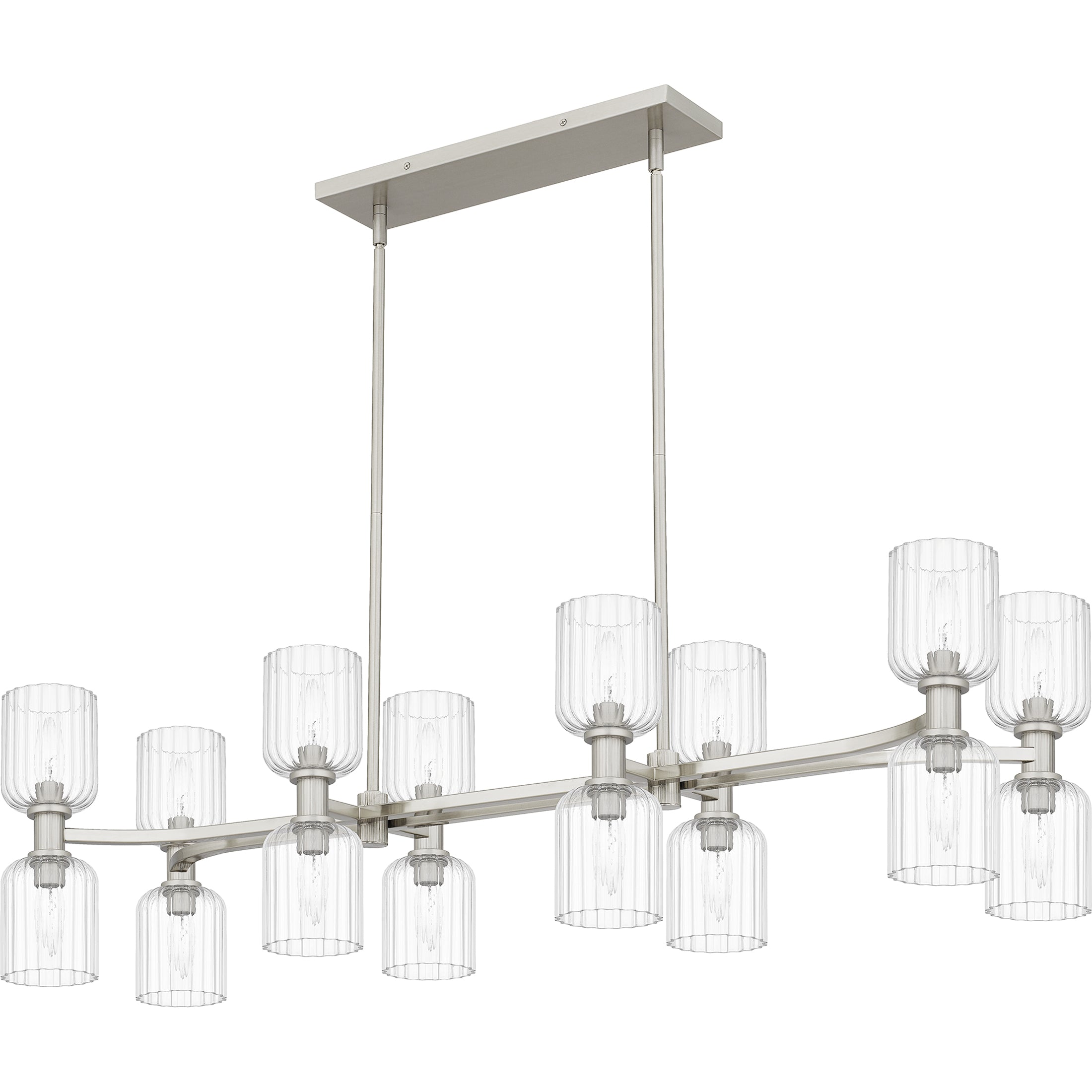 Quoizel Ramada Island Light závěsné svítídlo brushed nickel