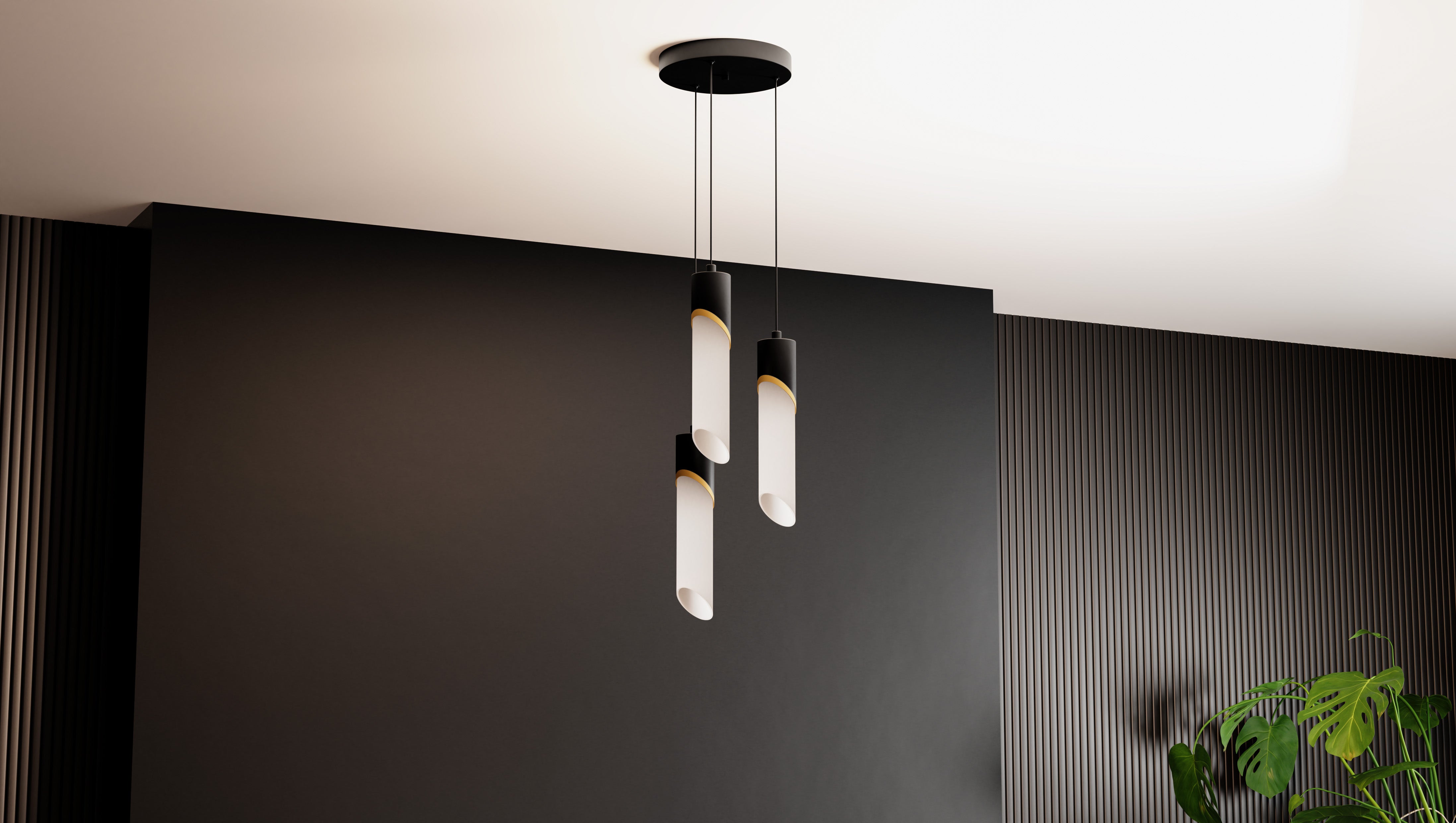 Quoizel Alys Pendant závěsné svítidlo Matte Black LED