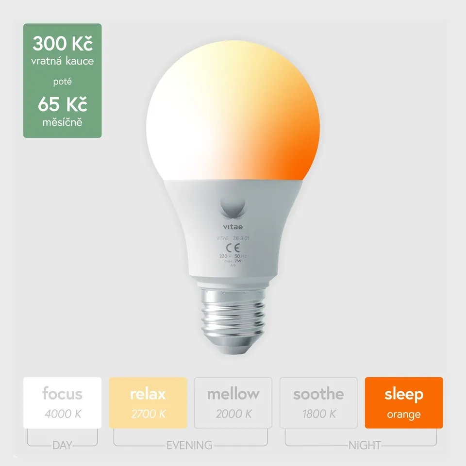 Bulbsharing Vitae Home Office vratná záloha žárovky