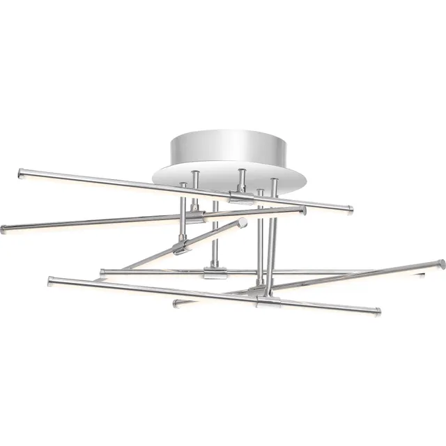 Quoizel Lightshow Semi-Flush stropni svitidlo chrom LED