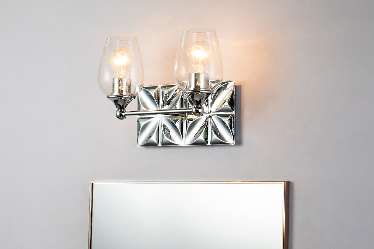Gilded Nola Epsilon 2 Light koupelnové svítídlo chrom