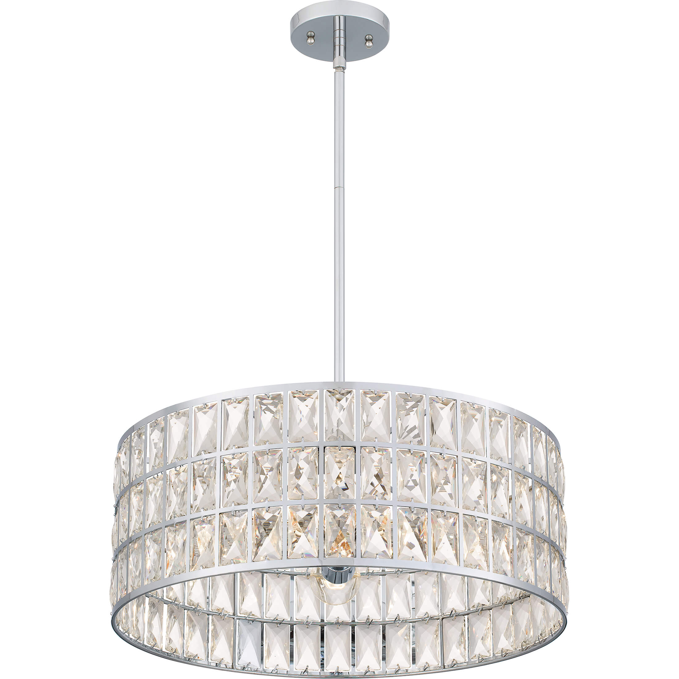Quoizel Gibson Pendant závěsný lustr černá krystal