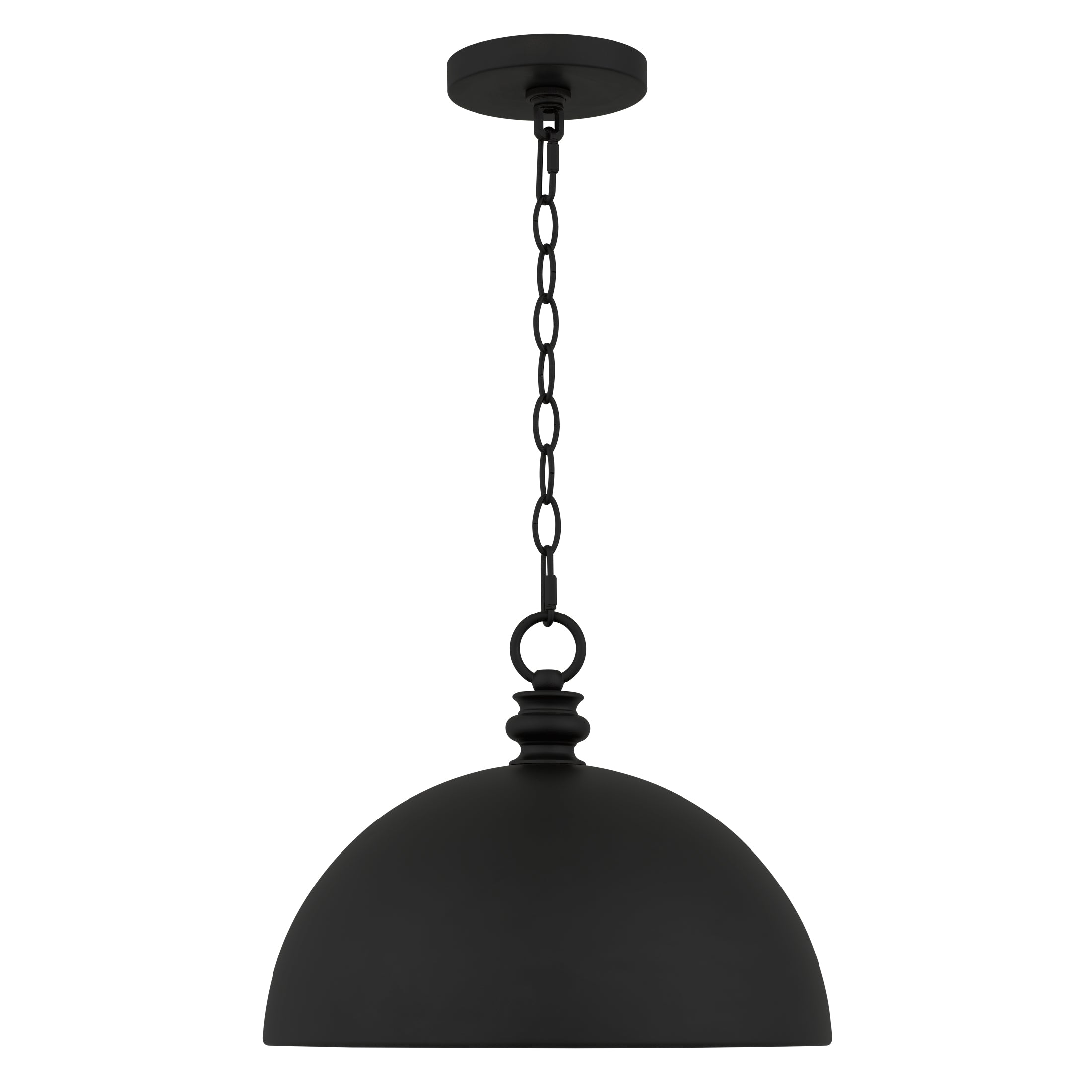 Quoizel Braylon závěsné svítidlo černé 65 cm