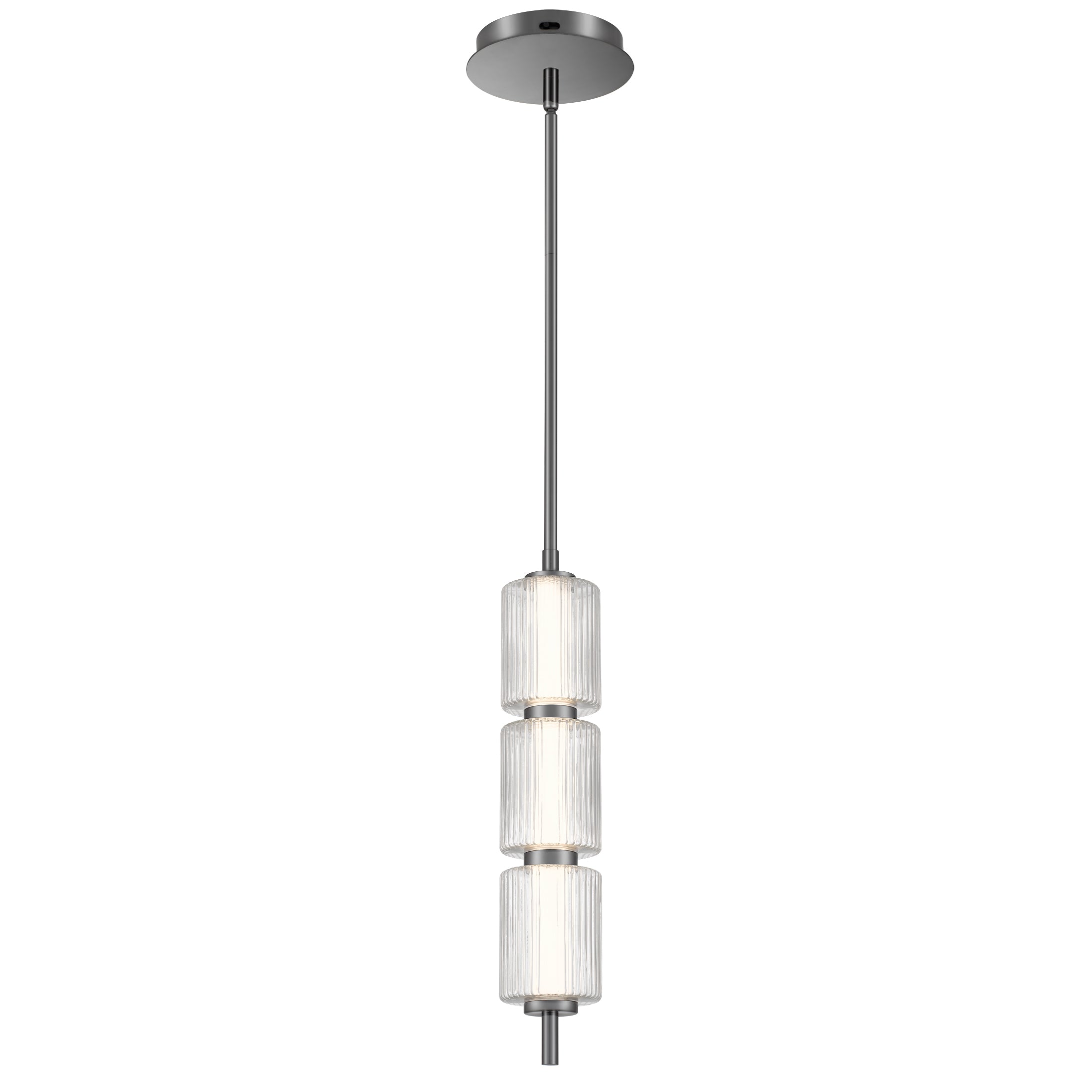 Quoizel Turner Mini Pendant závěsné svítidlo black chrome