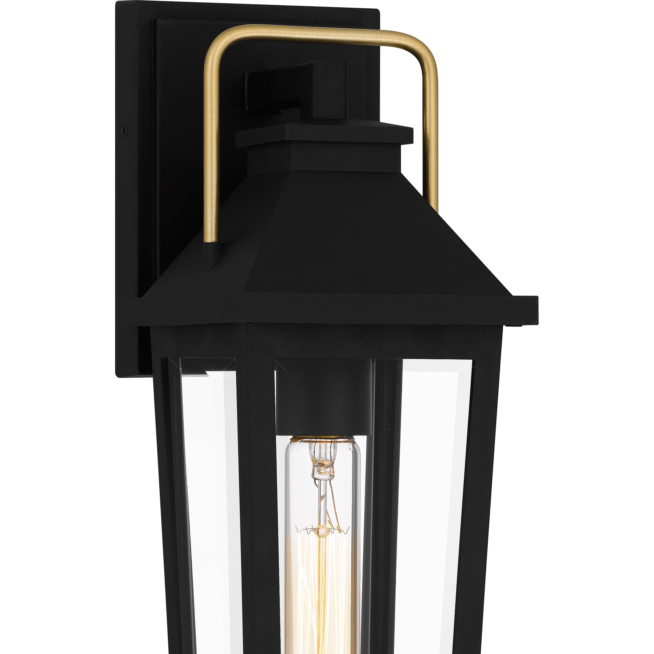 Quoizel Buckley Wall Light venkovní lampa matná černá