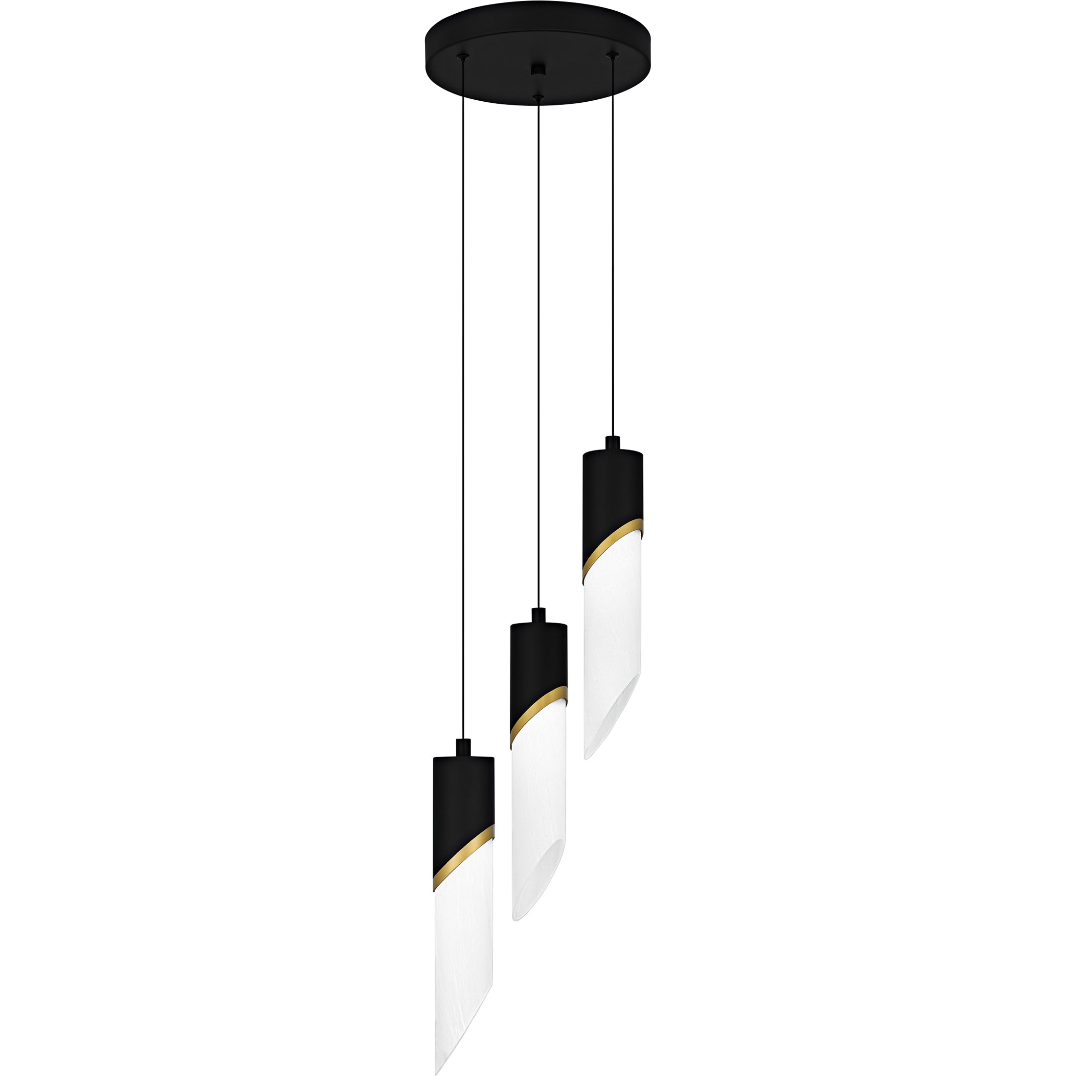 Quoizel Alys Pendant závěsné svítidlo Matte Black LED