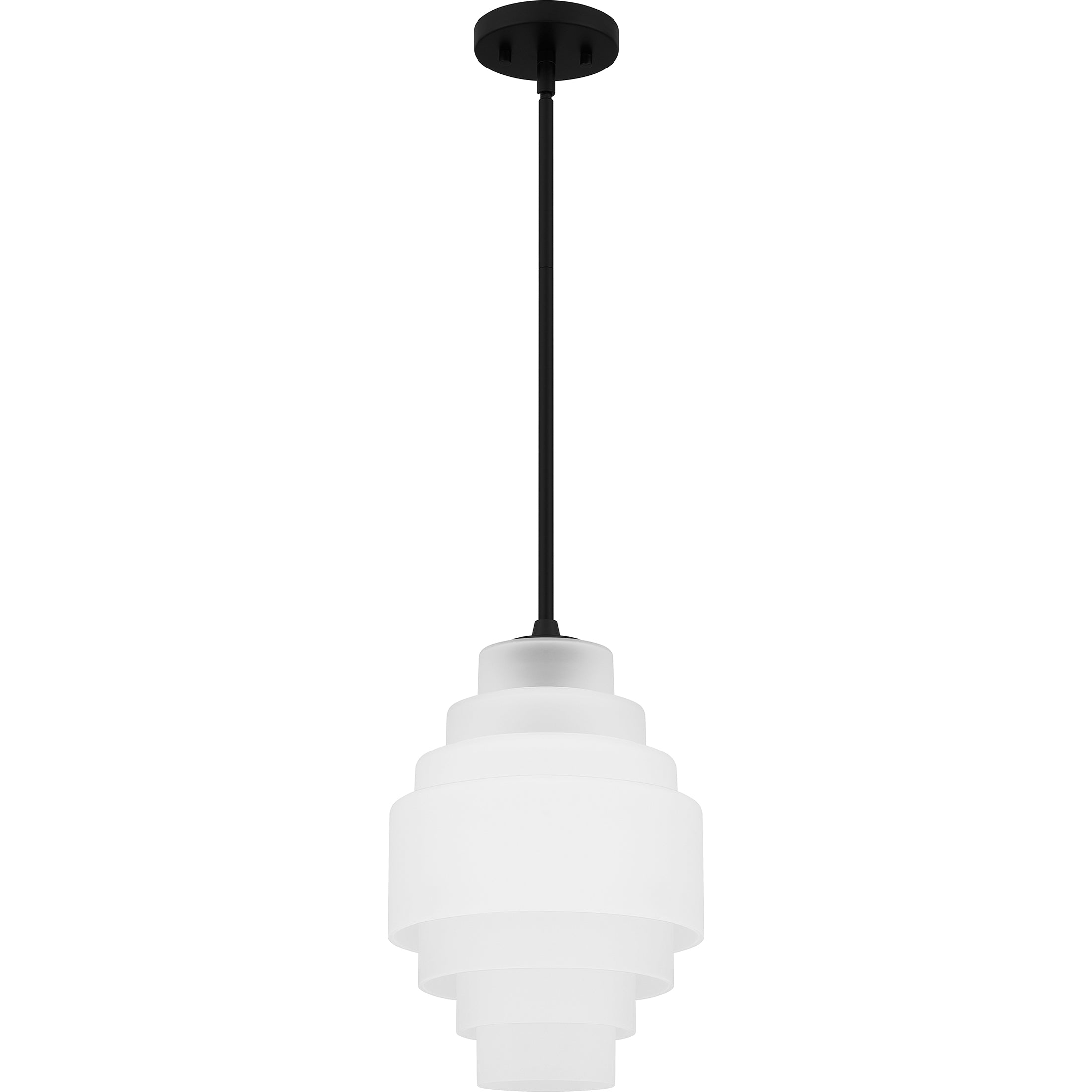 Quoizel Driscoll závěsné svítidlo Matte Black