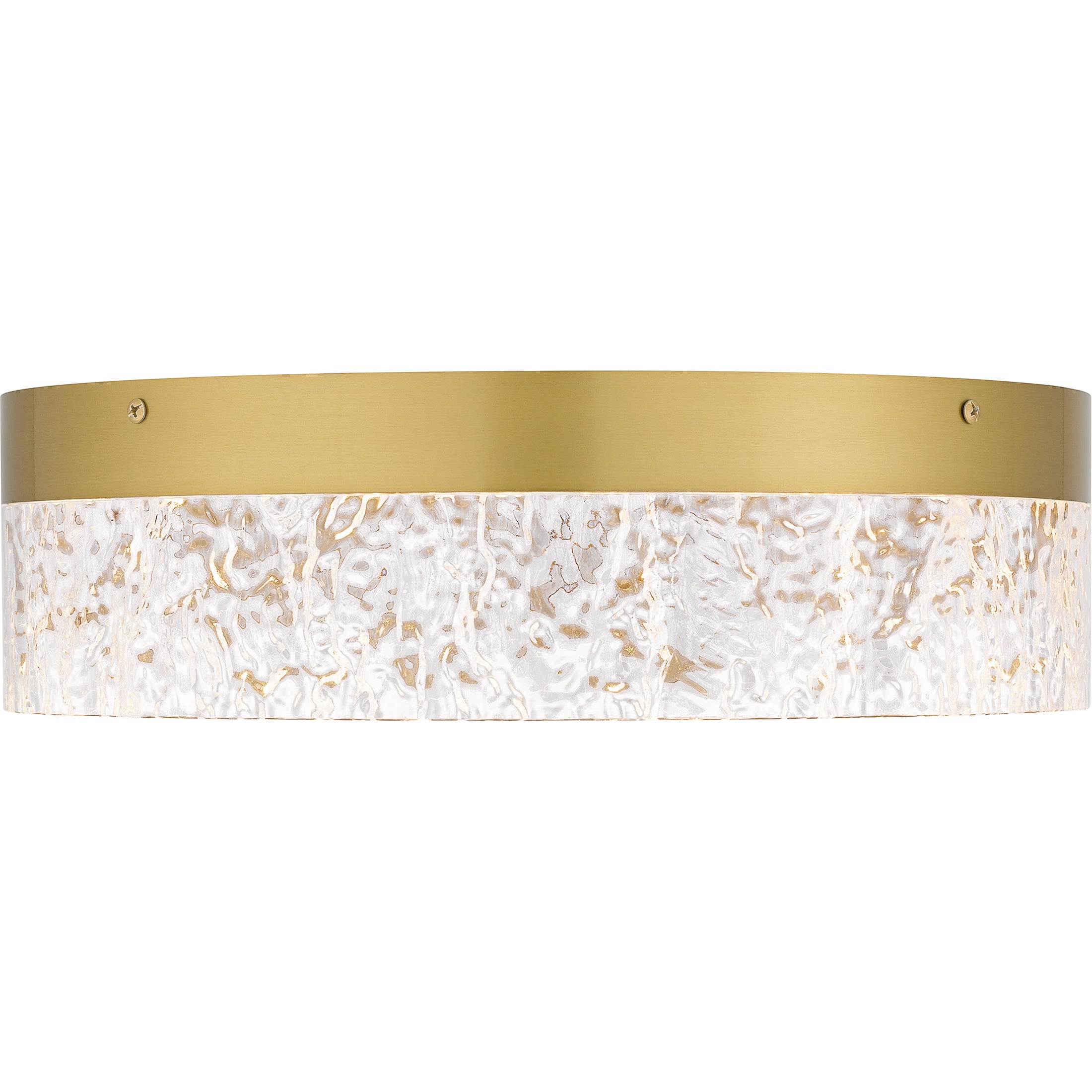 Quoizel Vistaria Flush Mount stropní svítidlo zlatá LED