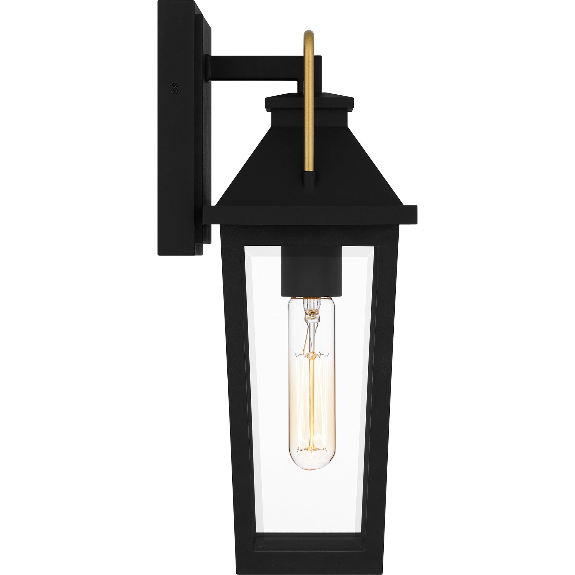 Quoizel Buckley Wall Light venkovní lampa matná černá