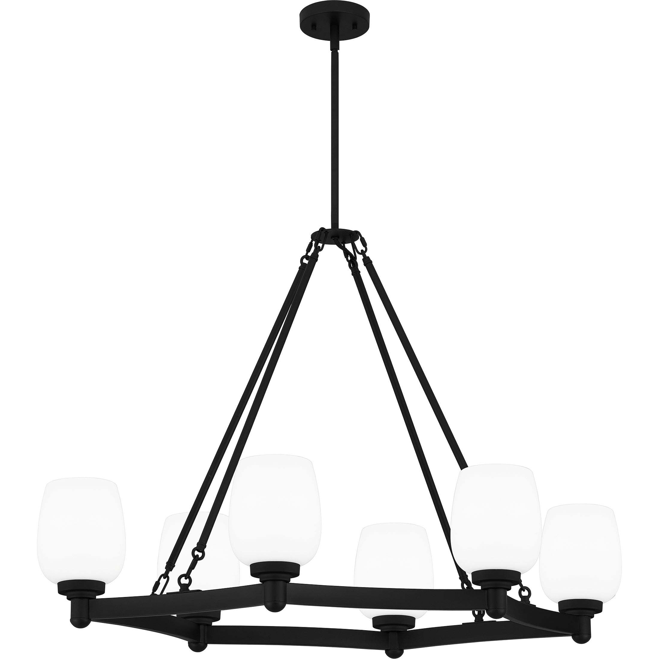 Quoizel Penning Island ostrůvkové svítidlo Brushed Nickel