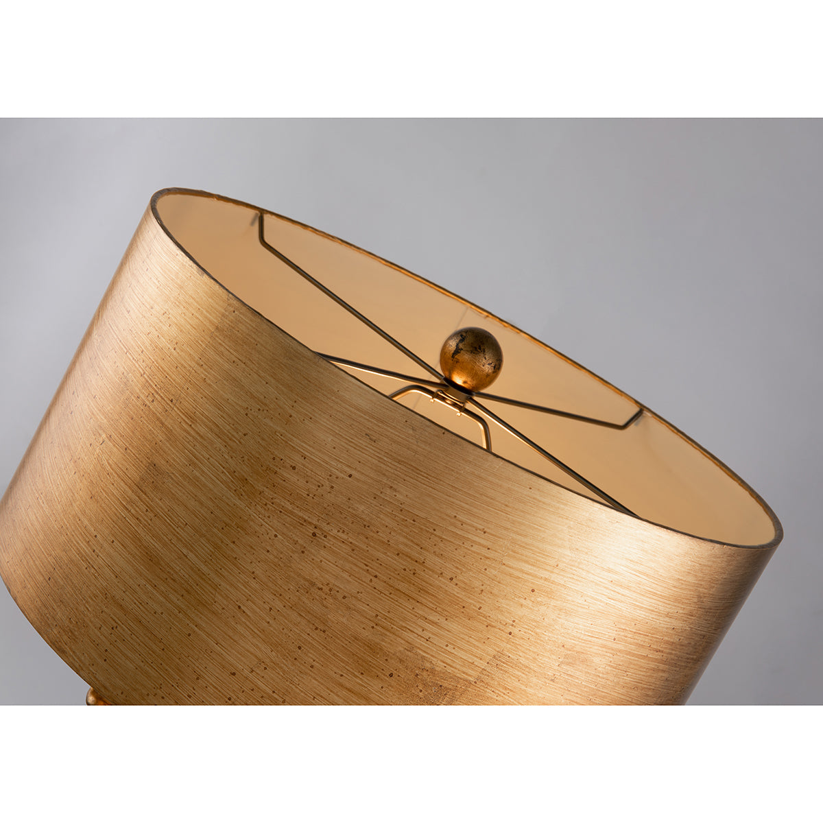 Gilded Nola Jackson stolní lampa zlatá se stříbrnou