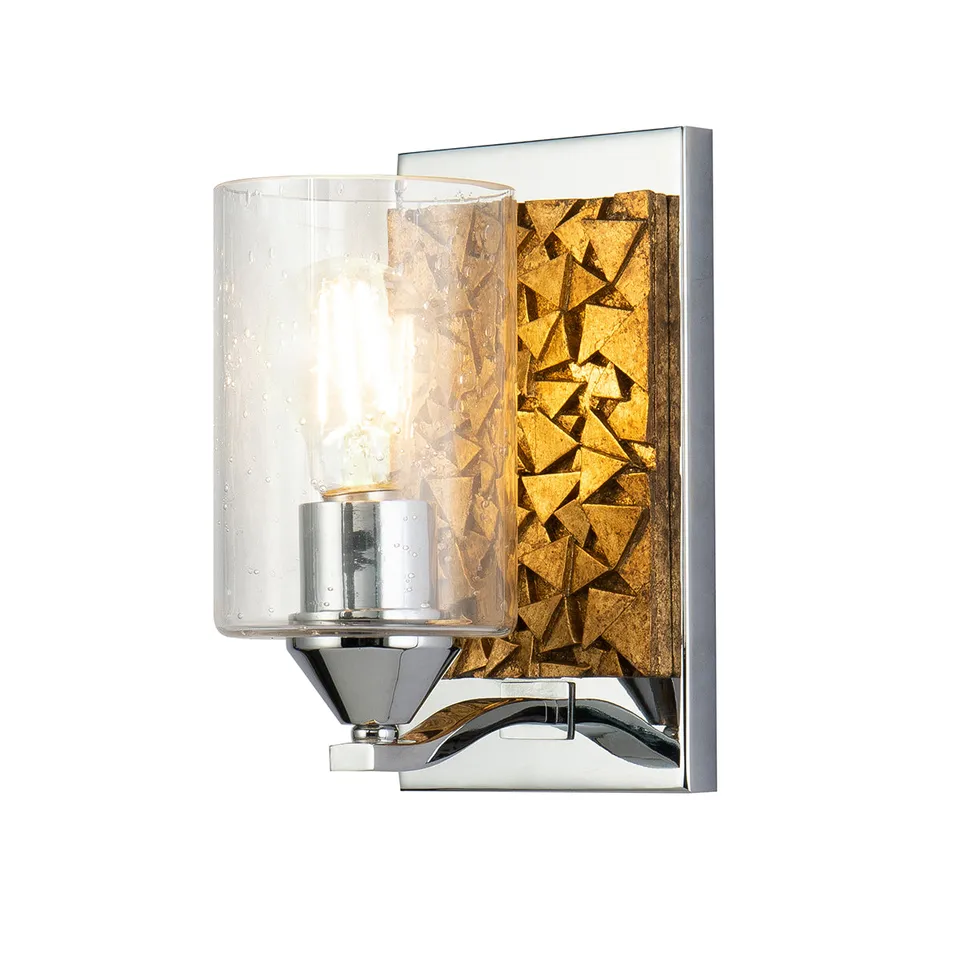 Gilded Nola Bocage 1 Light koupelnové svítidlo chrom