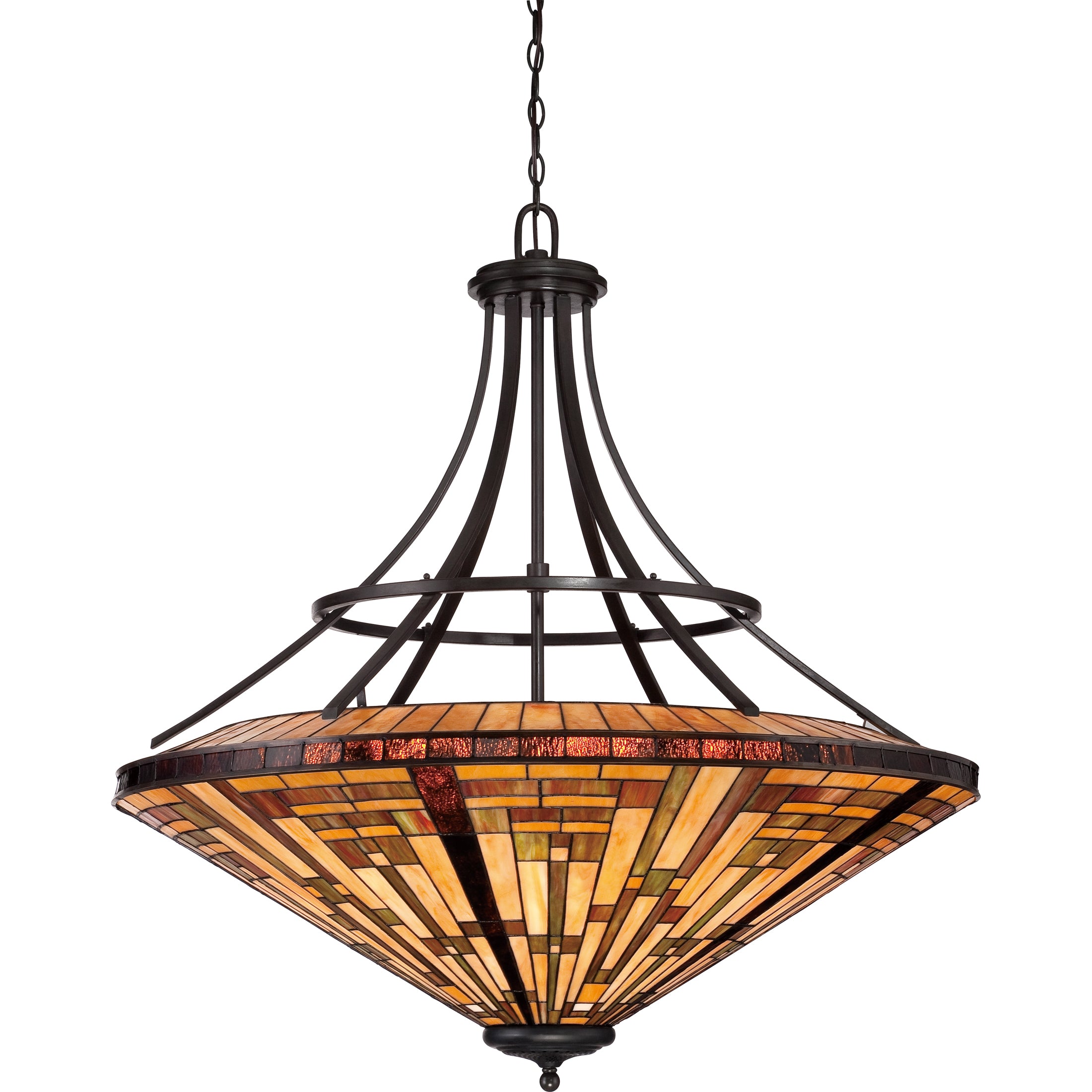 Quoizel Stephen závěsné svítídlo bronz 55 cm