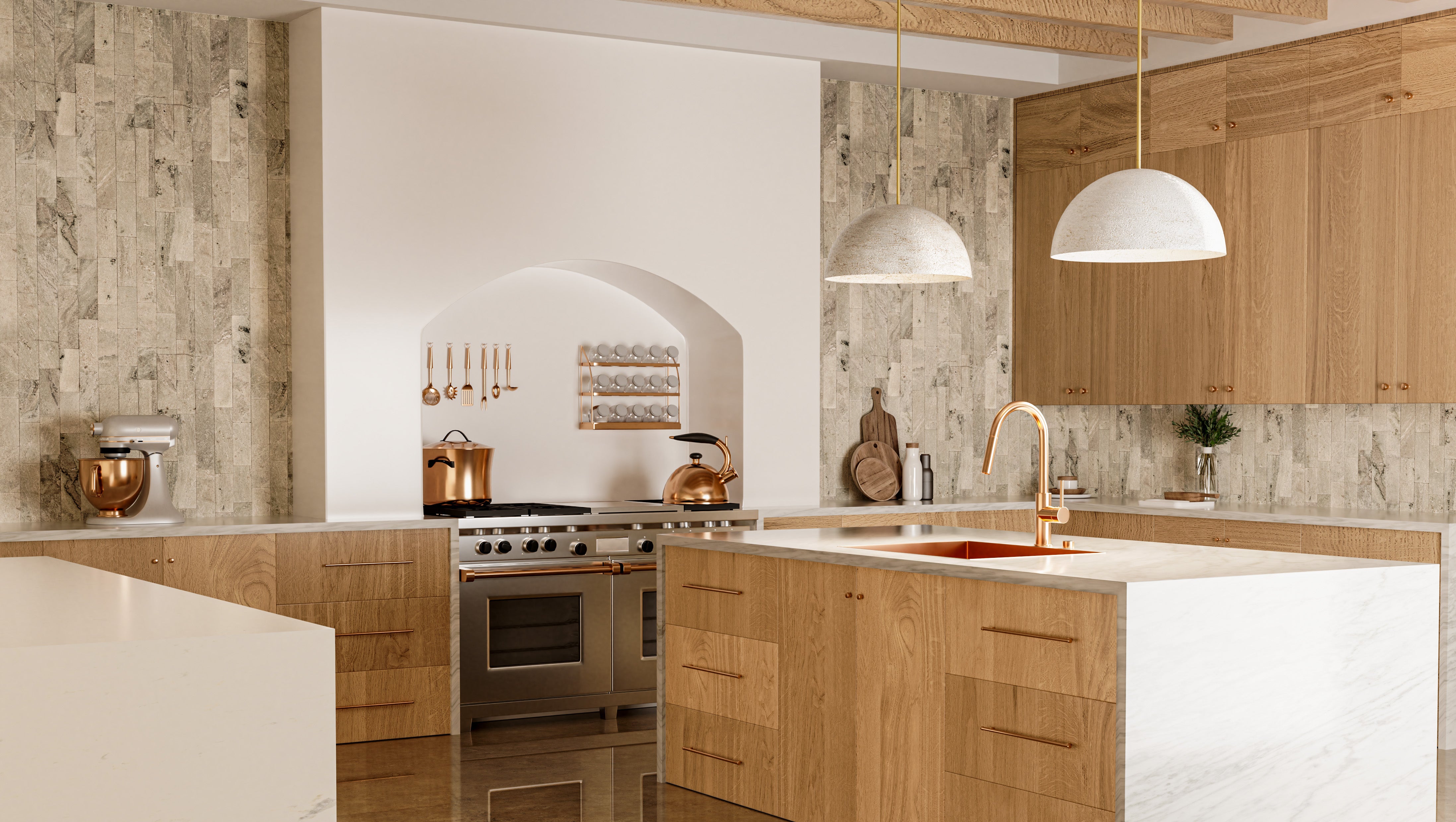 Quoizel Portia závěsné svítídlo brushed gold