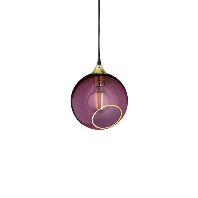 DESIGN BY US Ballroom Purple Rain závěsné fialové svítídlo