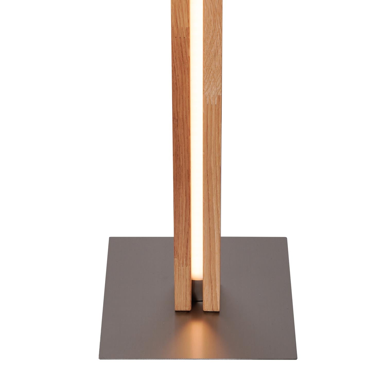 Elobra Panama LT stojací lampa dubový masiv
