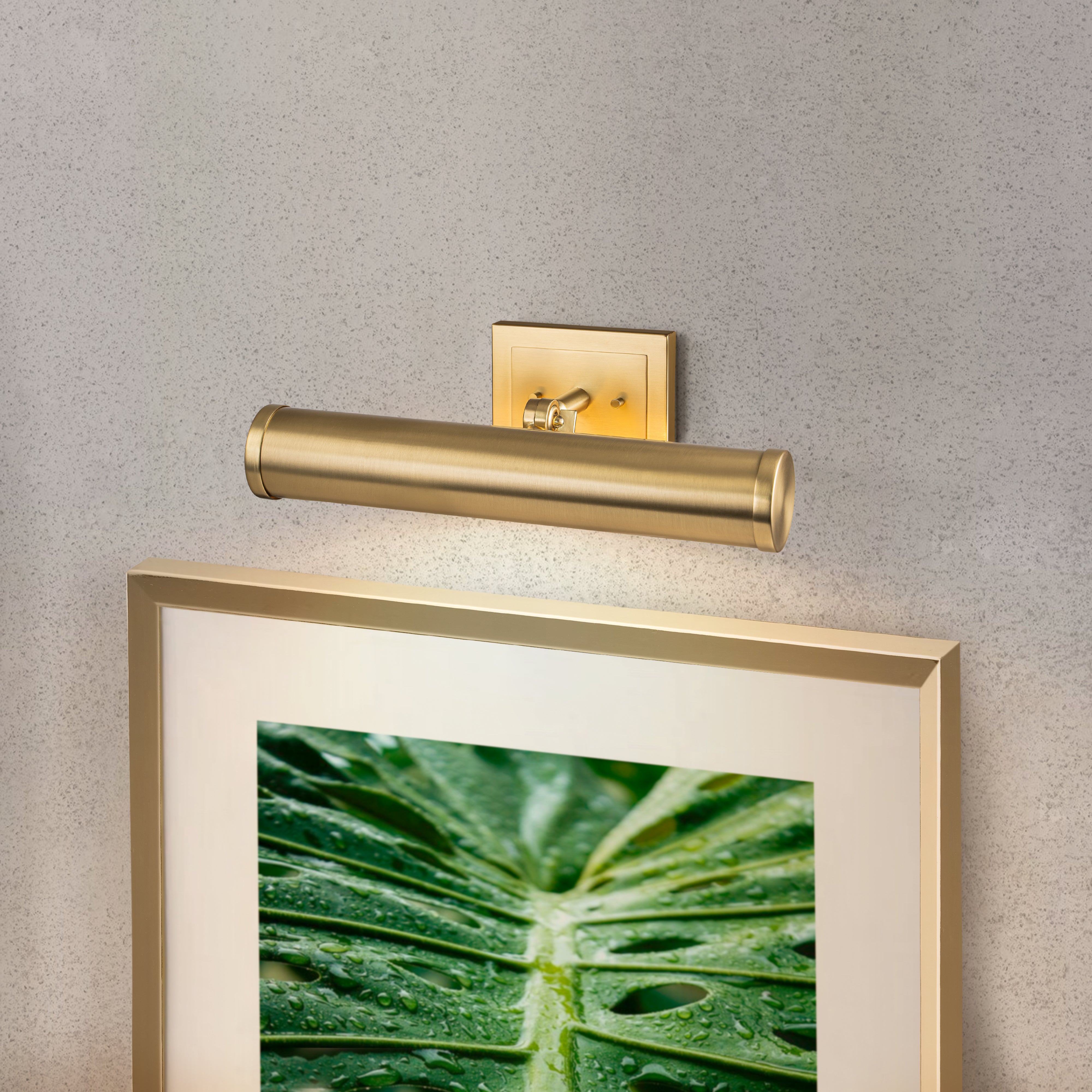 Gilded Nola Coates obrazové svítídlo mosaz medium směrové