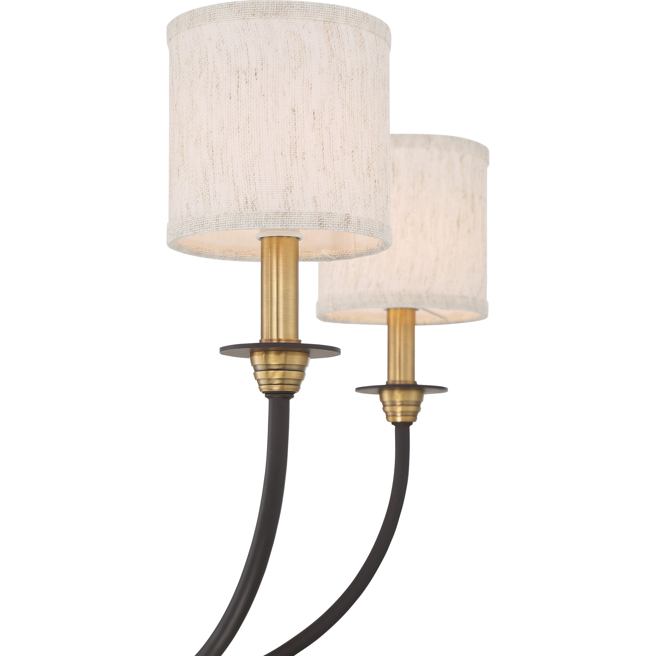Quoizel Audley Chandelier lustr 5-Light Old Bronze textil