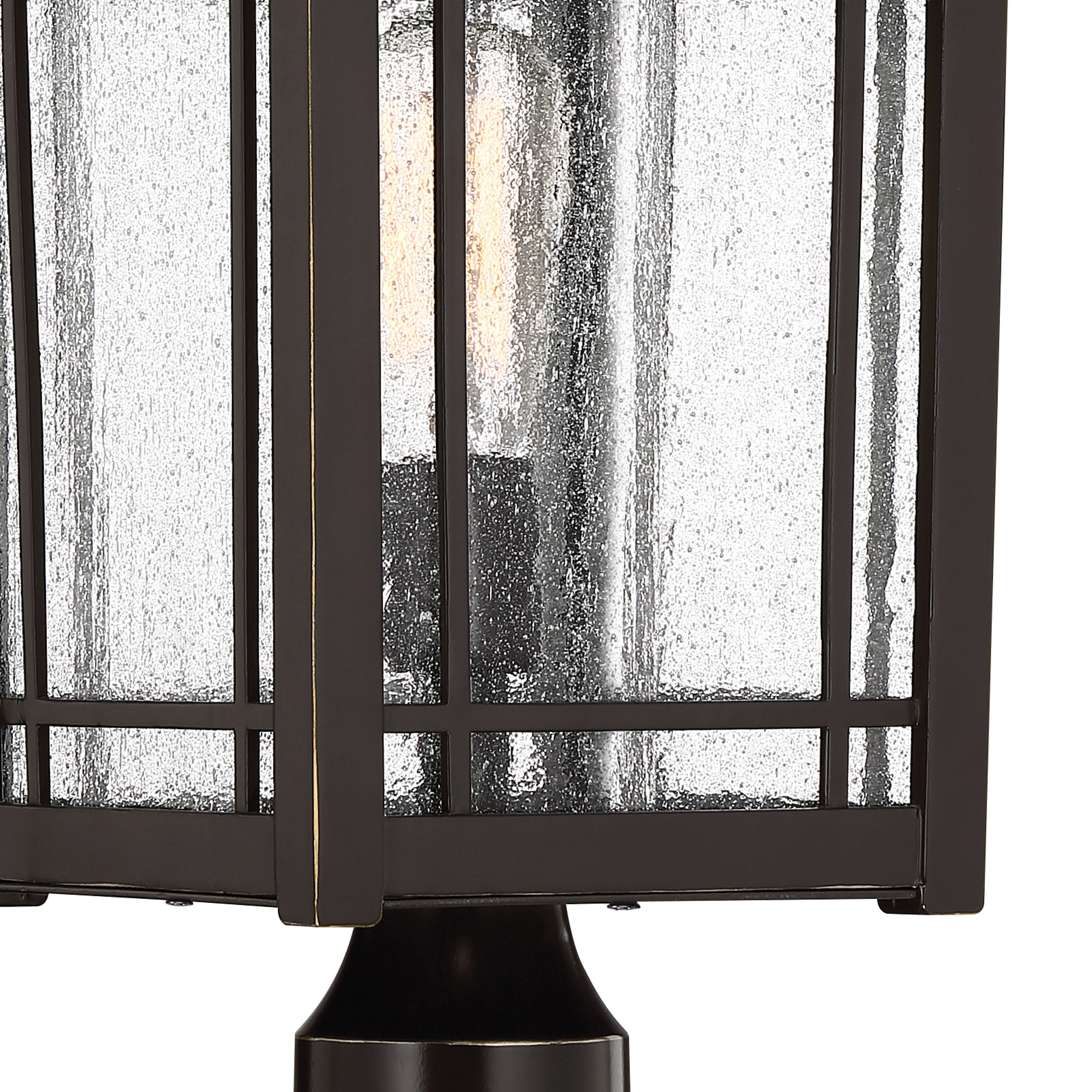 Quoizel Cedar Point venkovní sloupková lampa palladian bronze