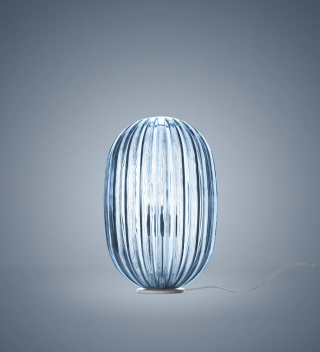 Foscarini Plass stolní lampička transparentní