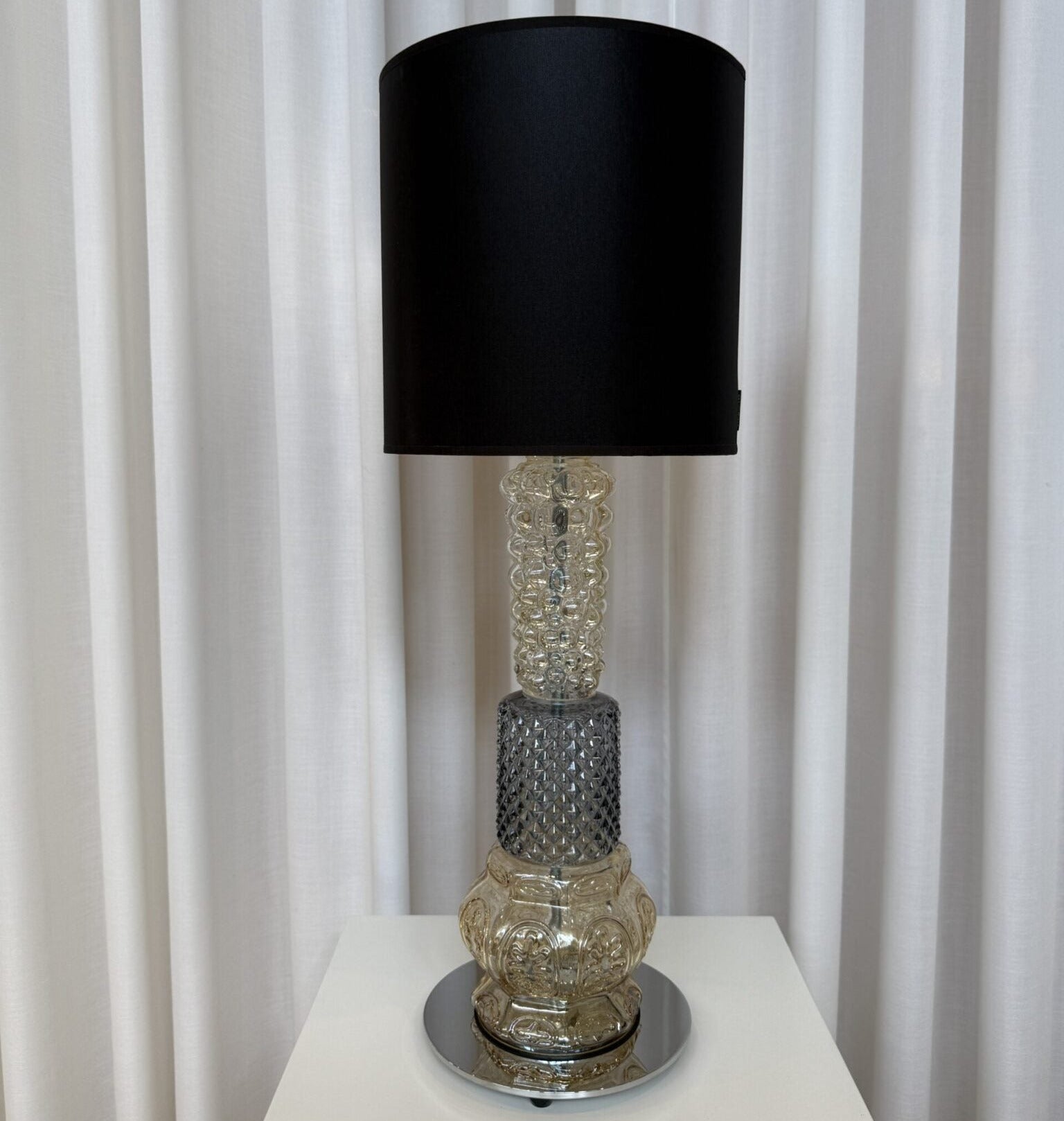 Design by Us Micro Vintage stolní lampa skleněná