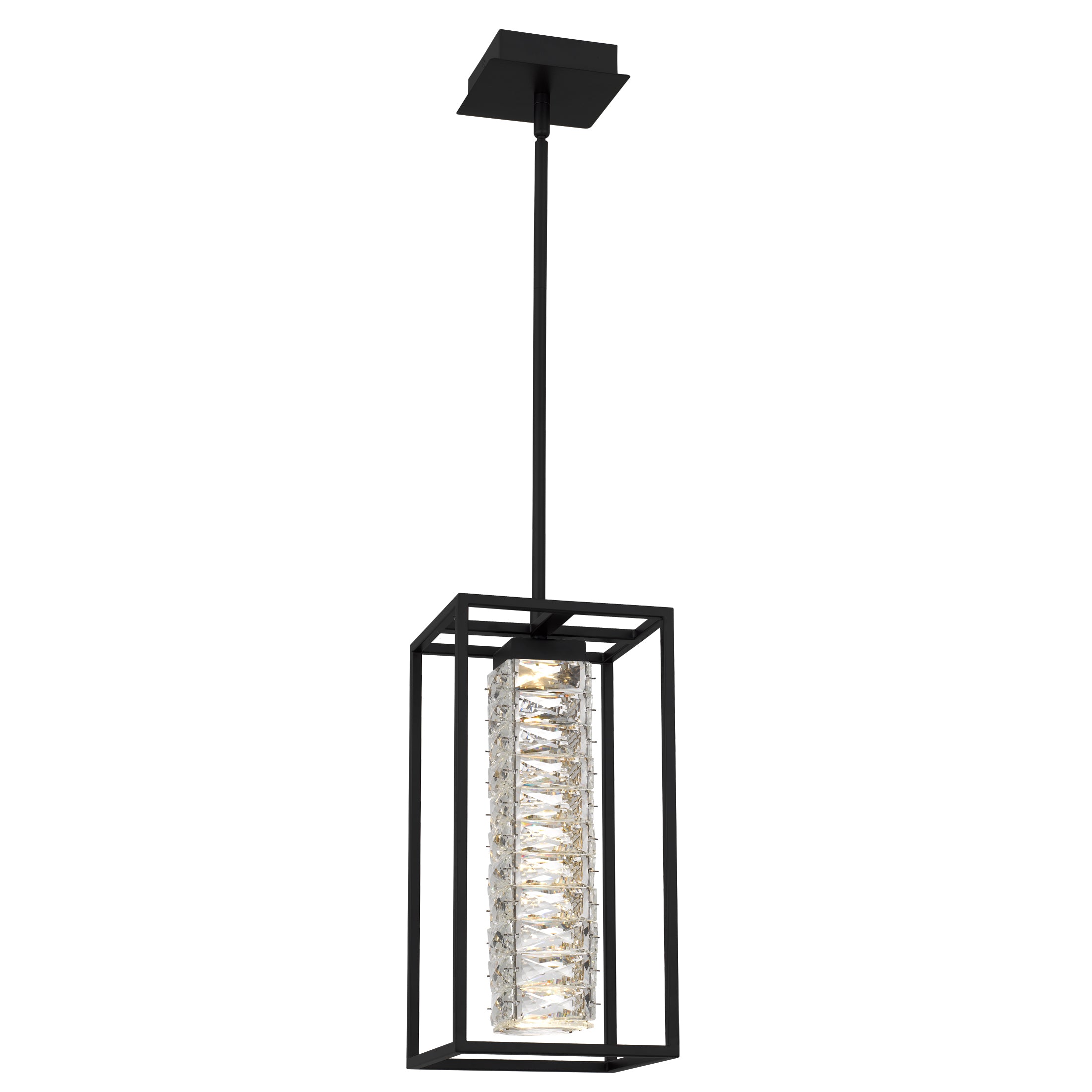 Quoizel Dazzle Mini Pendant závěsné LED svítidlo černé