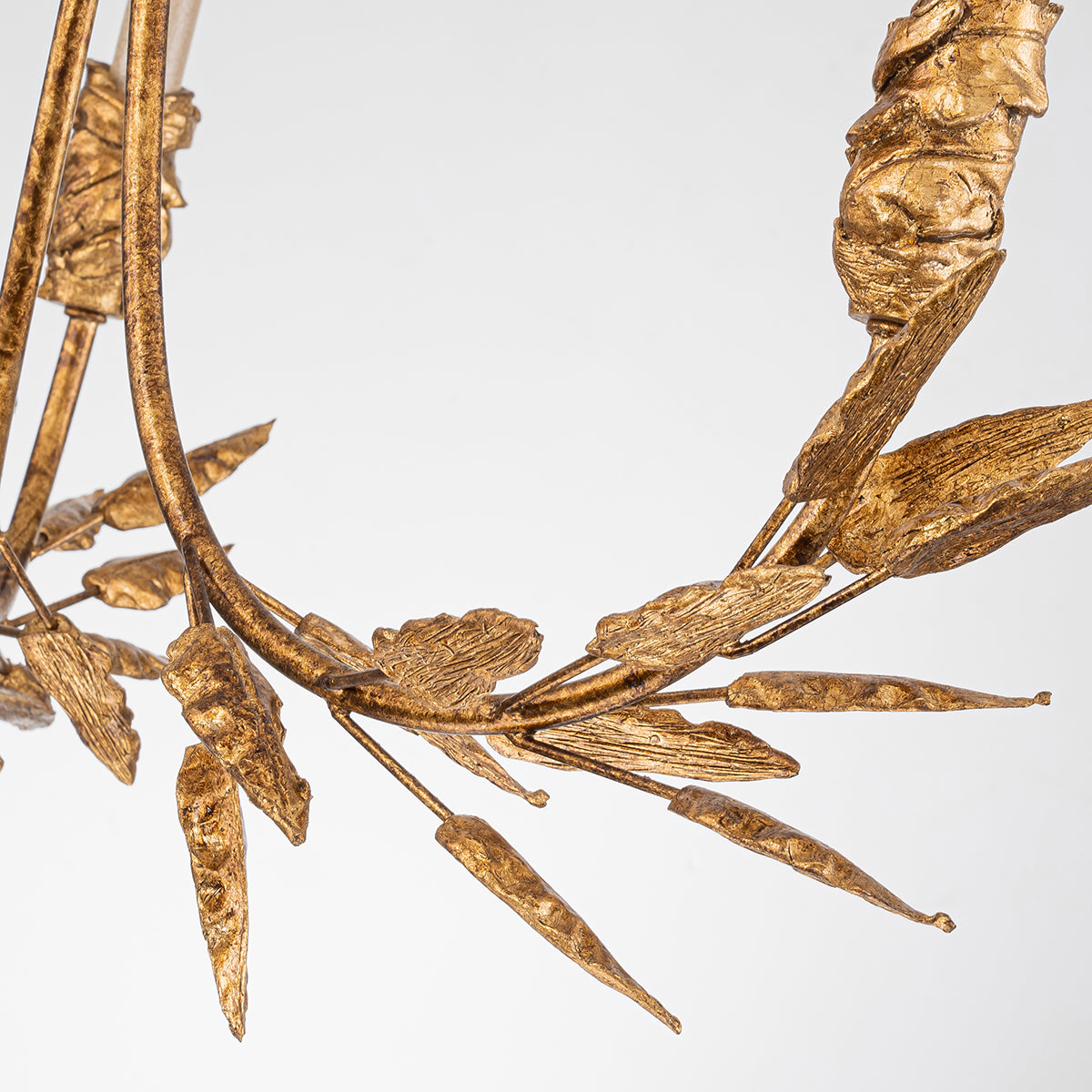 Gilded Nola Palm d'Or lustr 3 světla zlatý 61 cm