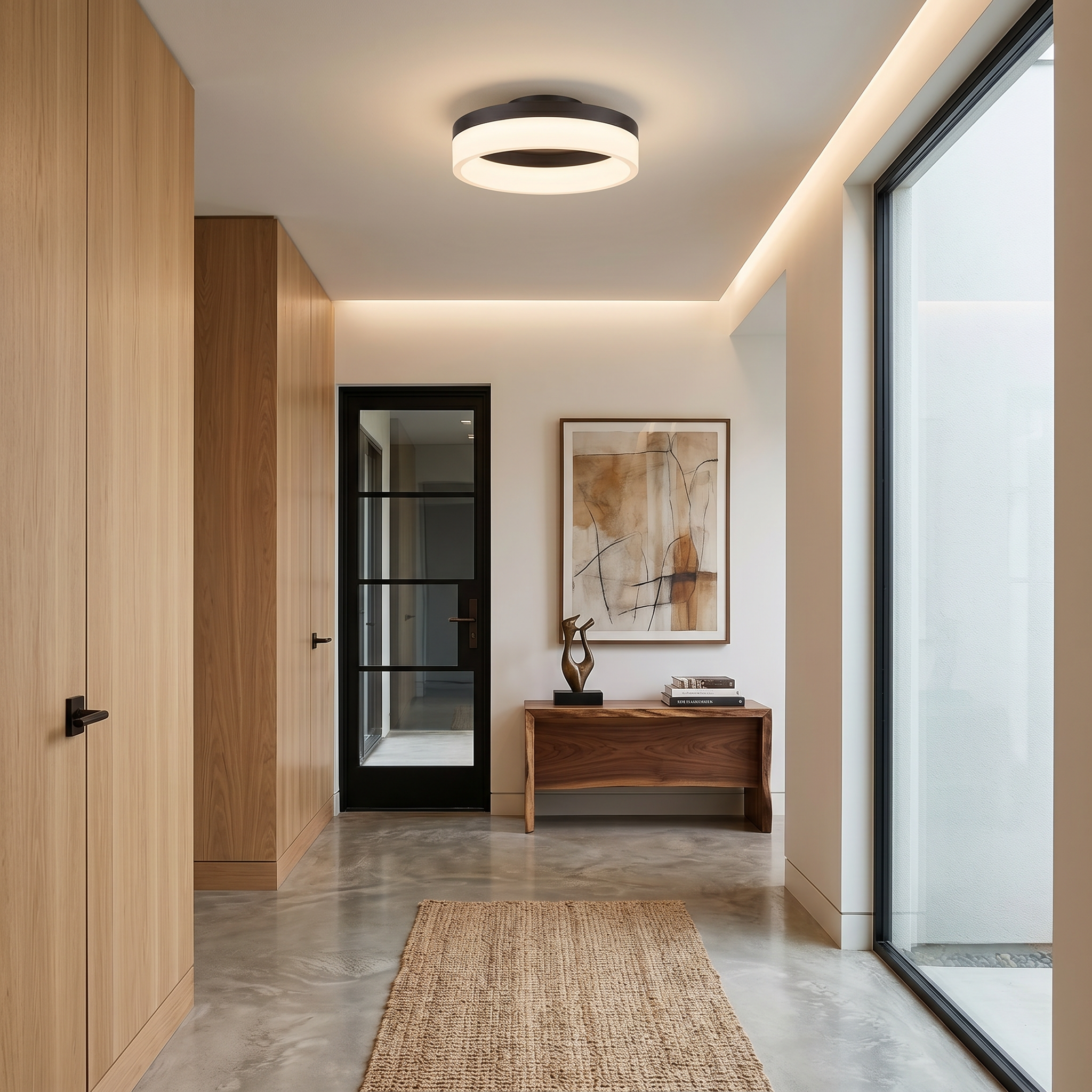 Quoizel Cohen LED stropní svítidlo Bronze
