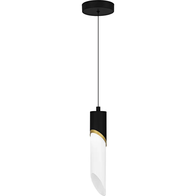 Quoizel Alys Mini Pendant závěsné svítidlo černá alabastr