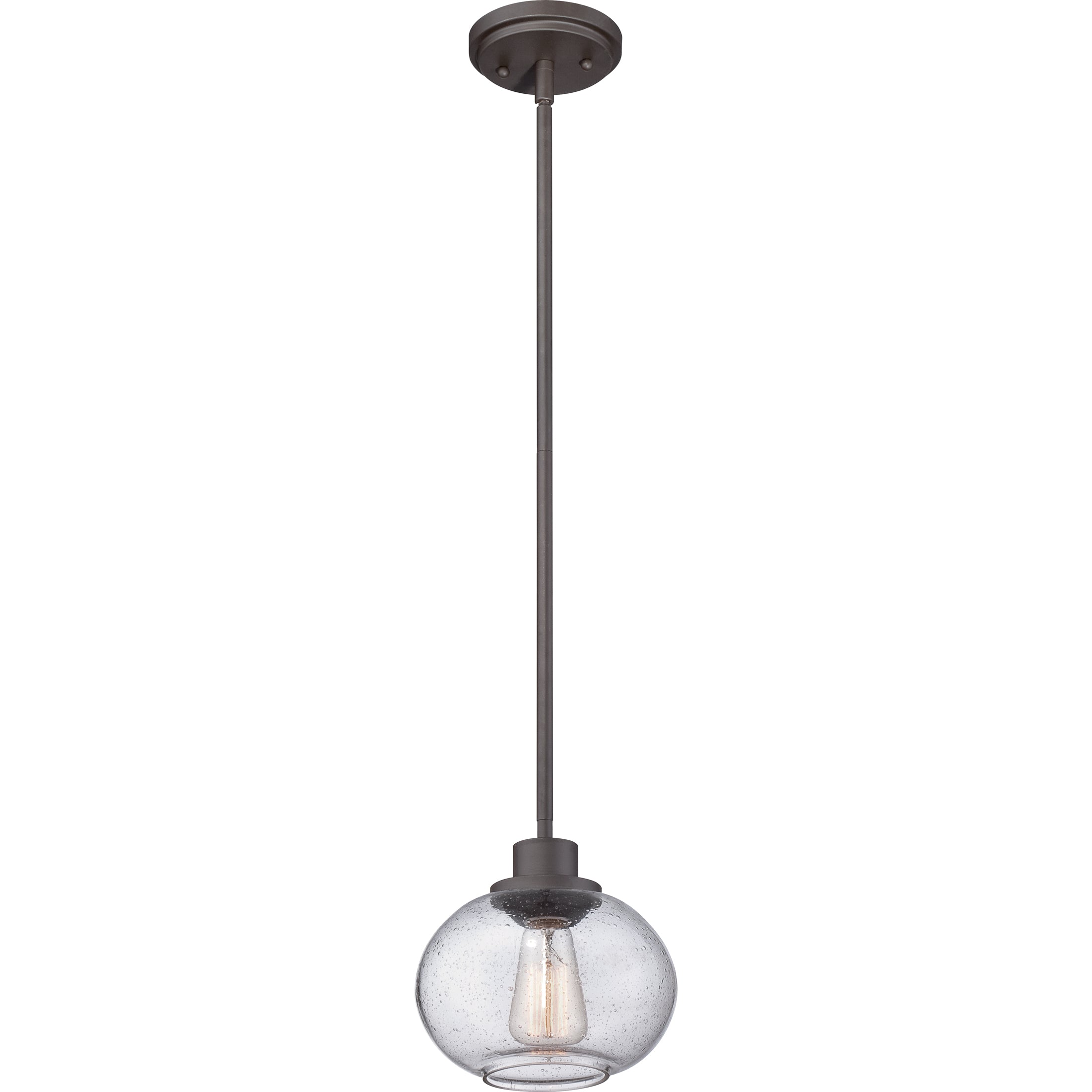 Quoizel Trilogy Mini Pendant závěsné svítídlo old bronze 8"