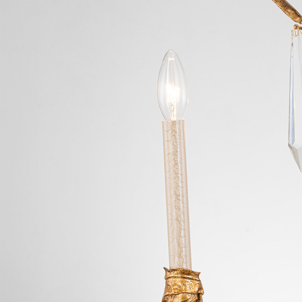 Gilded Nola Palm d'Or lustr 3 světla zlatý 61 cm