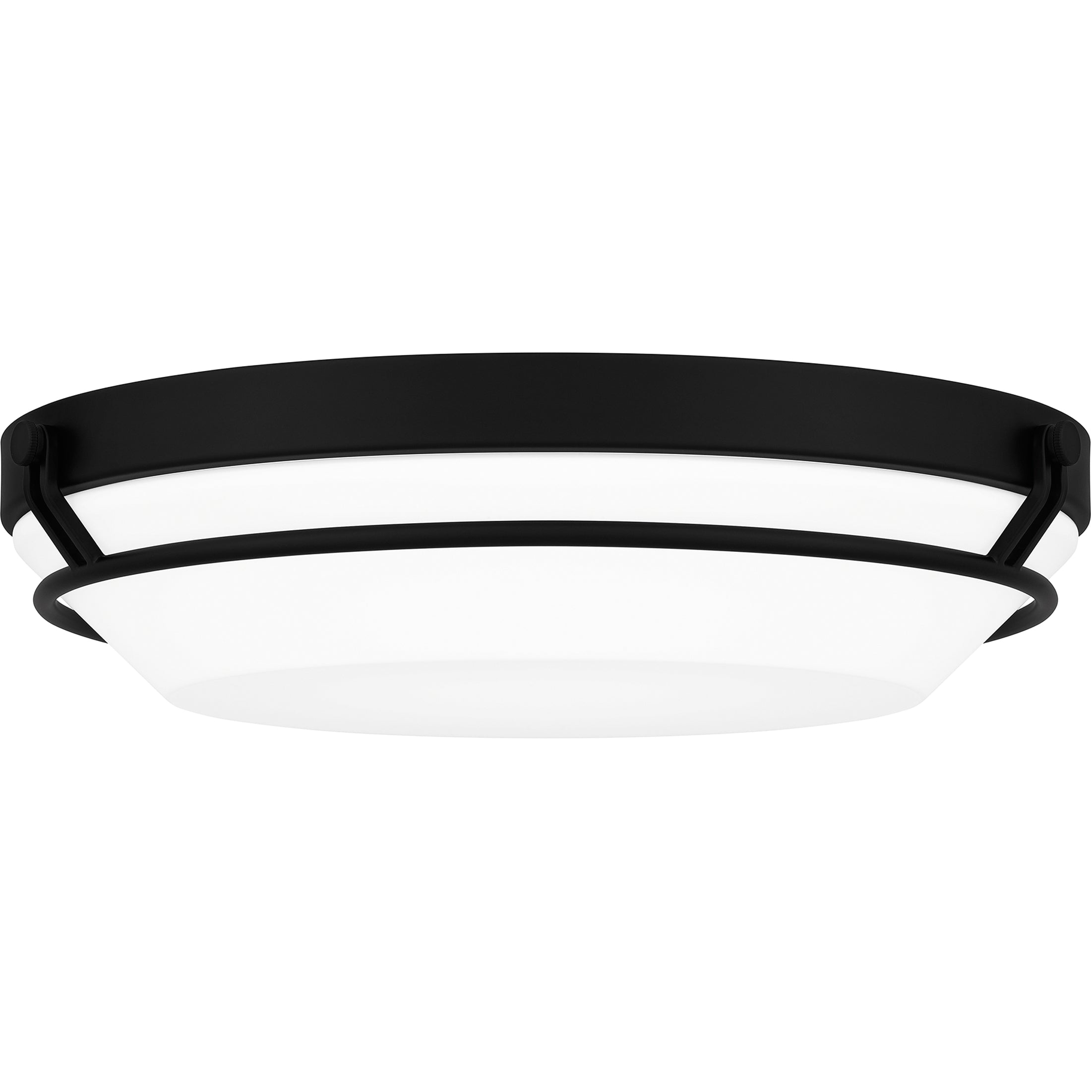 Quoizel Dunbar Flush Mount stropnice kartáčovaný nikl LED
