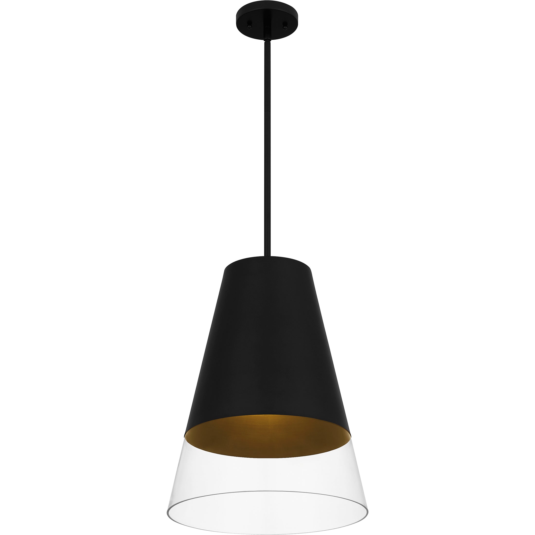 Quoizel Peregrine Pendant svítidlo zlatá