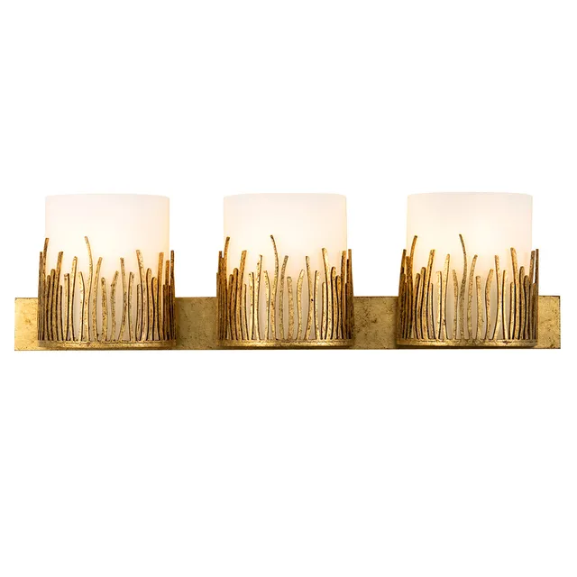 Gilded Nola Sawgrass 3 koupelnové svítidlo zlaté
