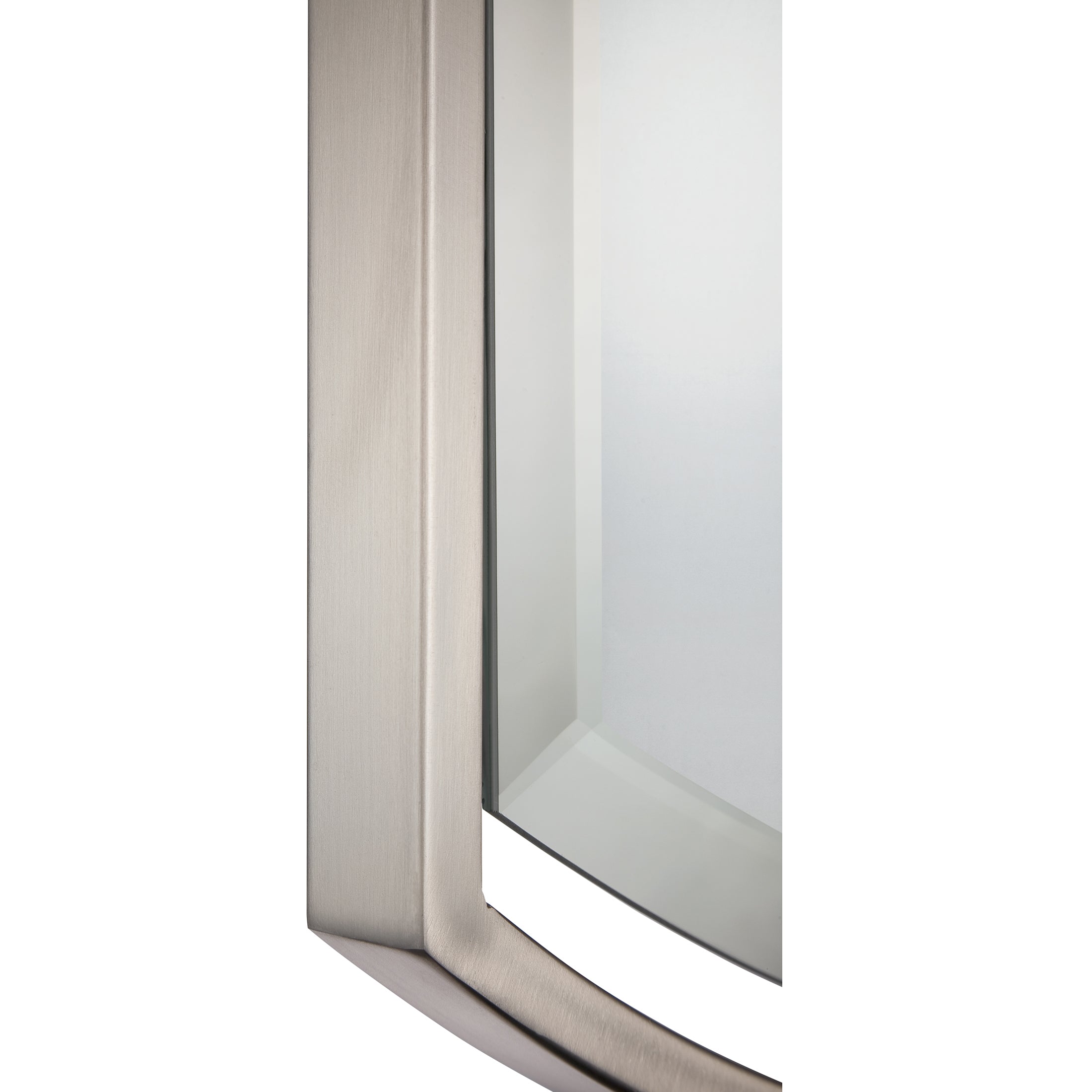 Quoizel Breckenridge Mirror zrcadlo kartáčovaný nikl zkosené