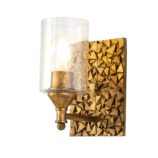 Gilded Nola Mosaic Bath Bar koupelnové svítidlo antique gold