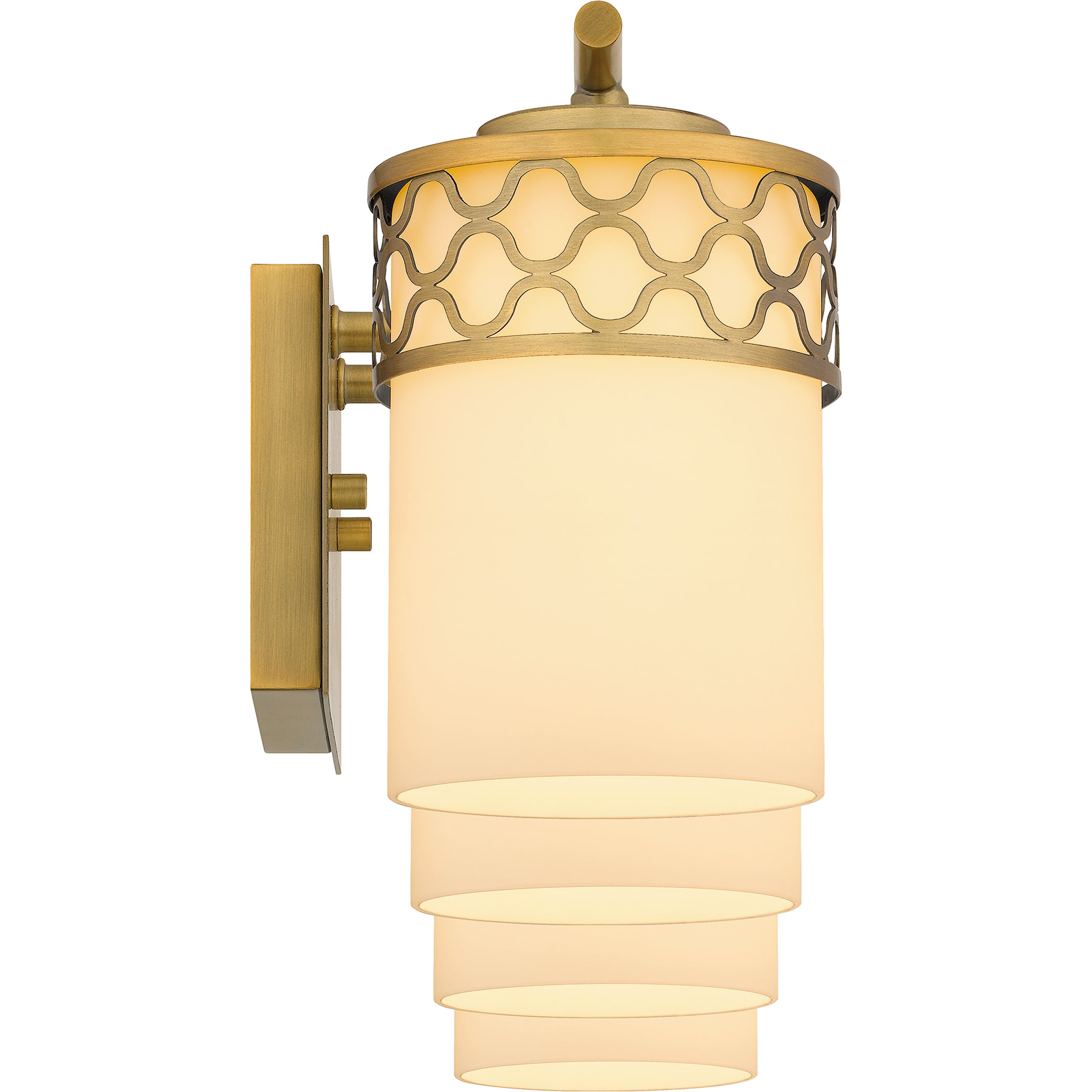 Quoizel Tenley Bath Light svítidlo aged brass 3světla