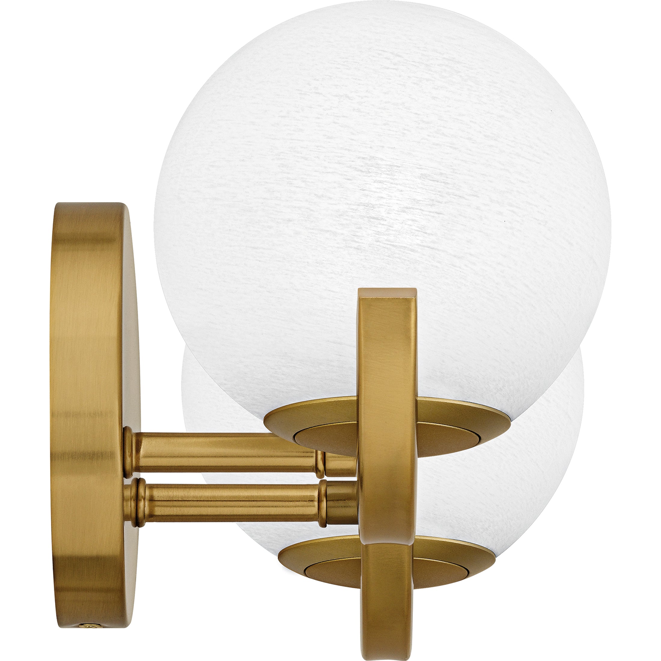 Quoizel Spherical Bath Light svítidlo mosaz 3 světla