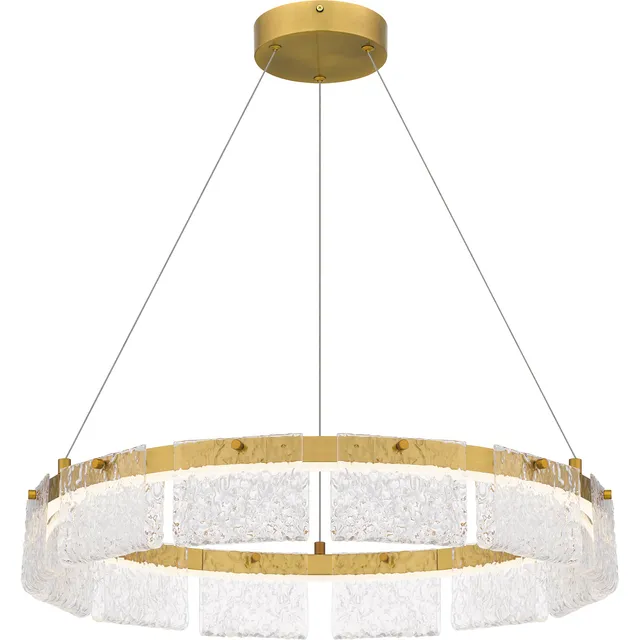 Quoizel Alice Pendant závěsné svítídlo Matte Black LED