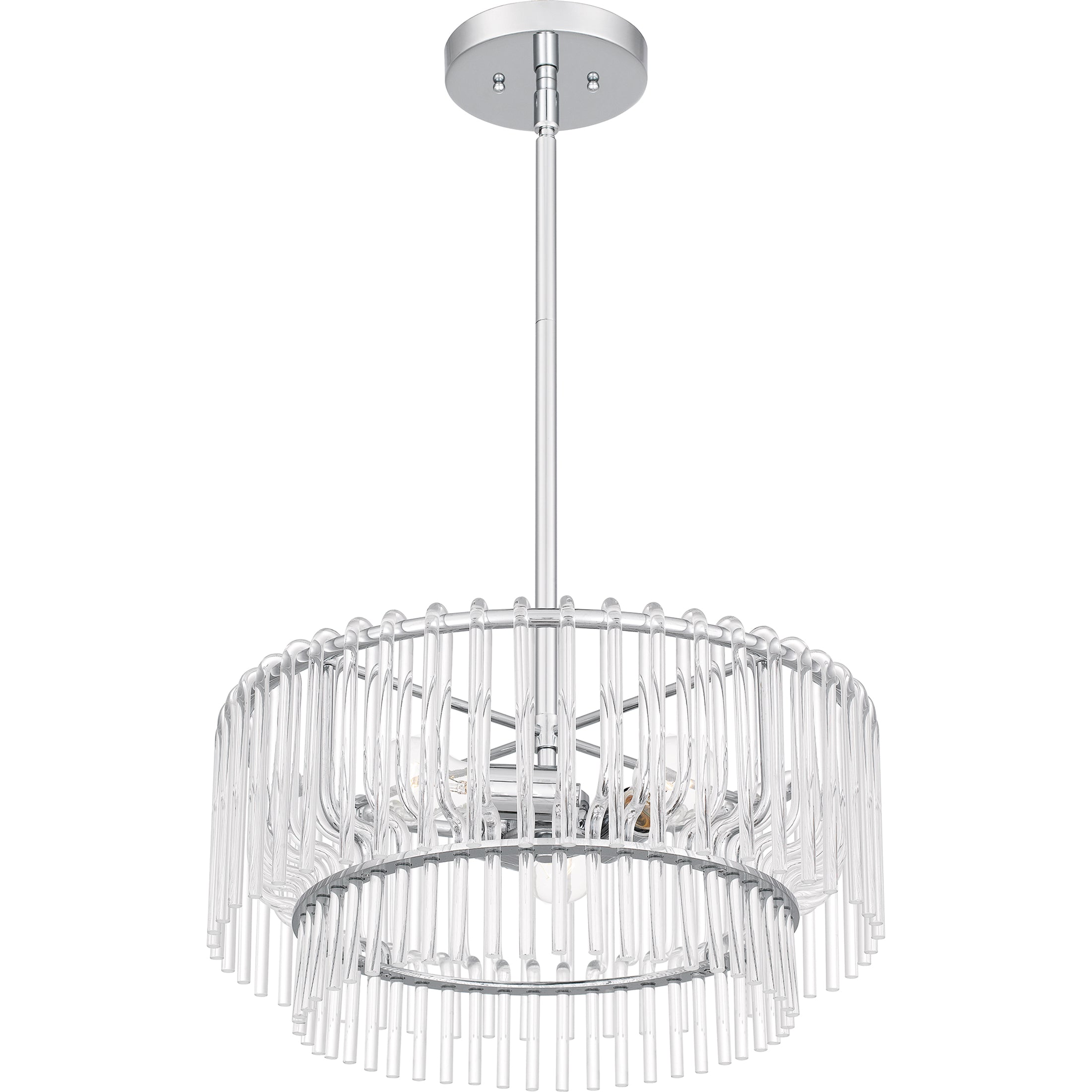 Quoizel Tayshia Pendant závěsné svítidlo Polished Chrome