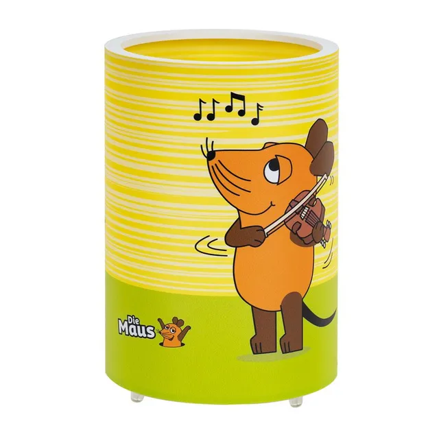 Elobra Die Maus 25-15 stolní lampa zeleno-žlutá